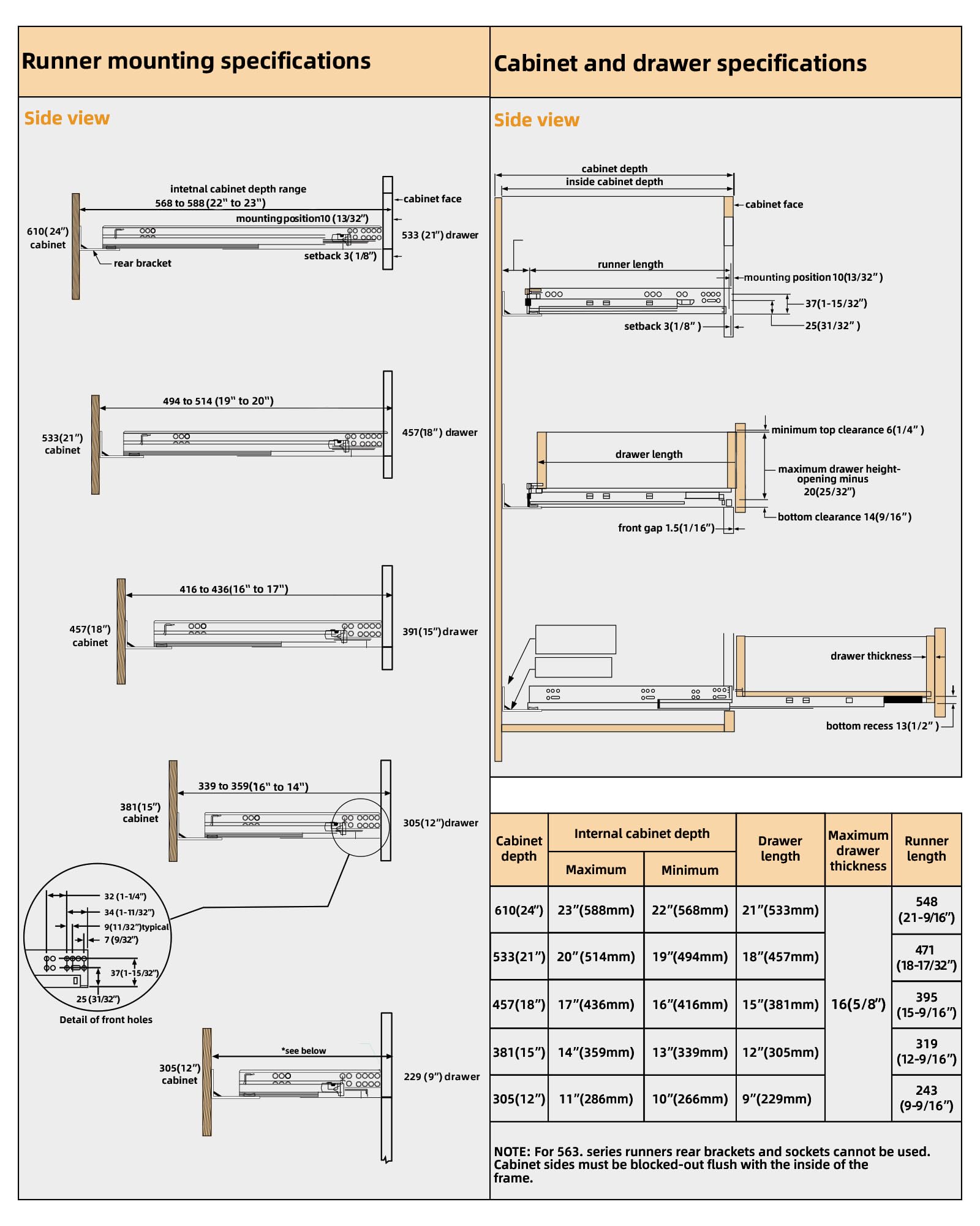 SenQWFa LDC0821C014 Drawer-Slides - View #6
