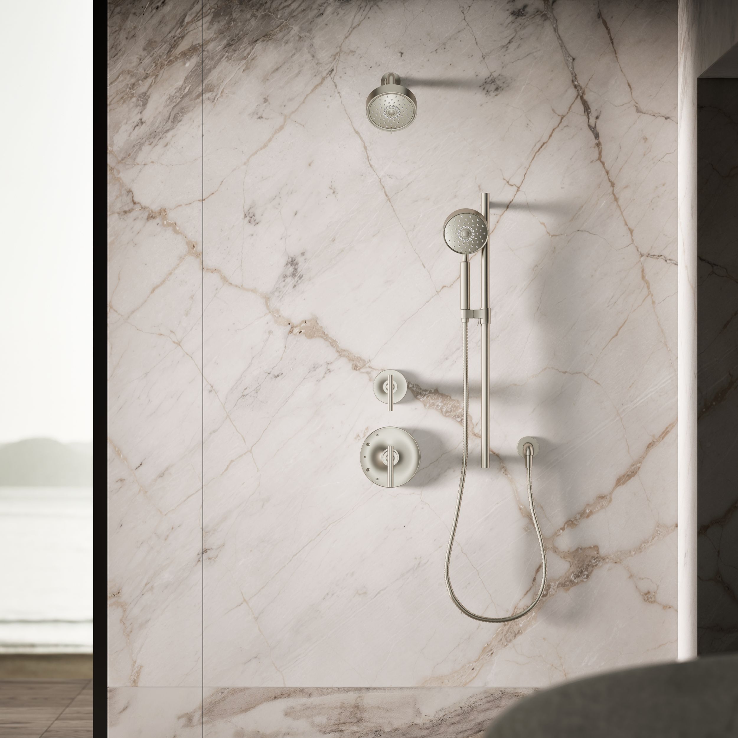 KOHLER K-22166-G-BN Fixed-Showerhead - View #10