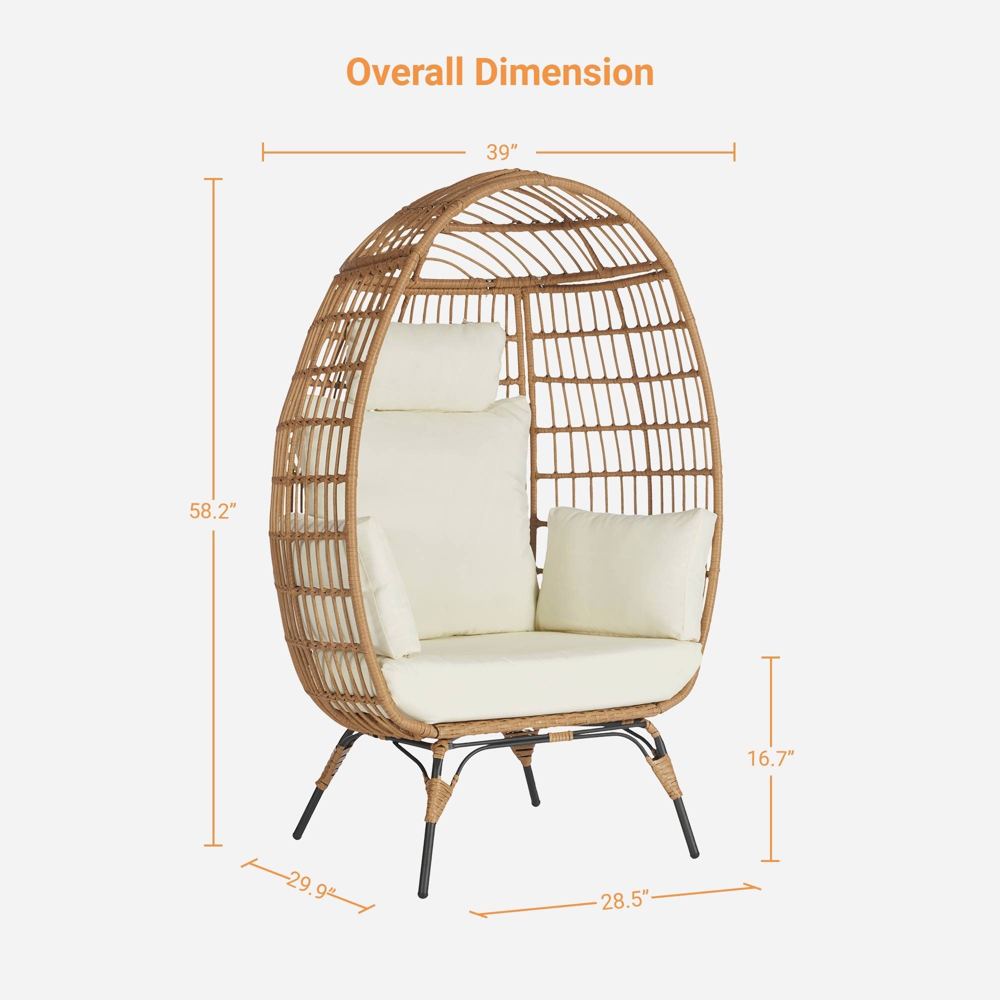 SANSTAR L-JDC61BE Patio-Chairs - View #2