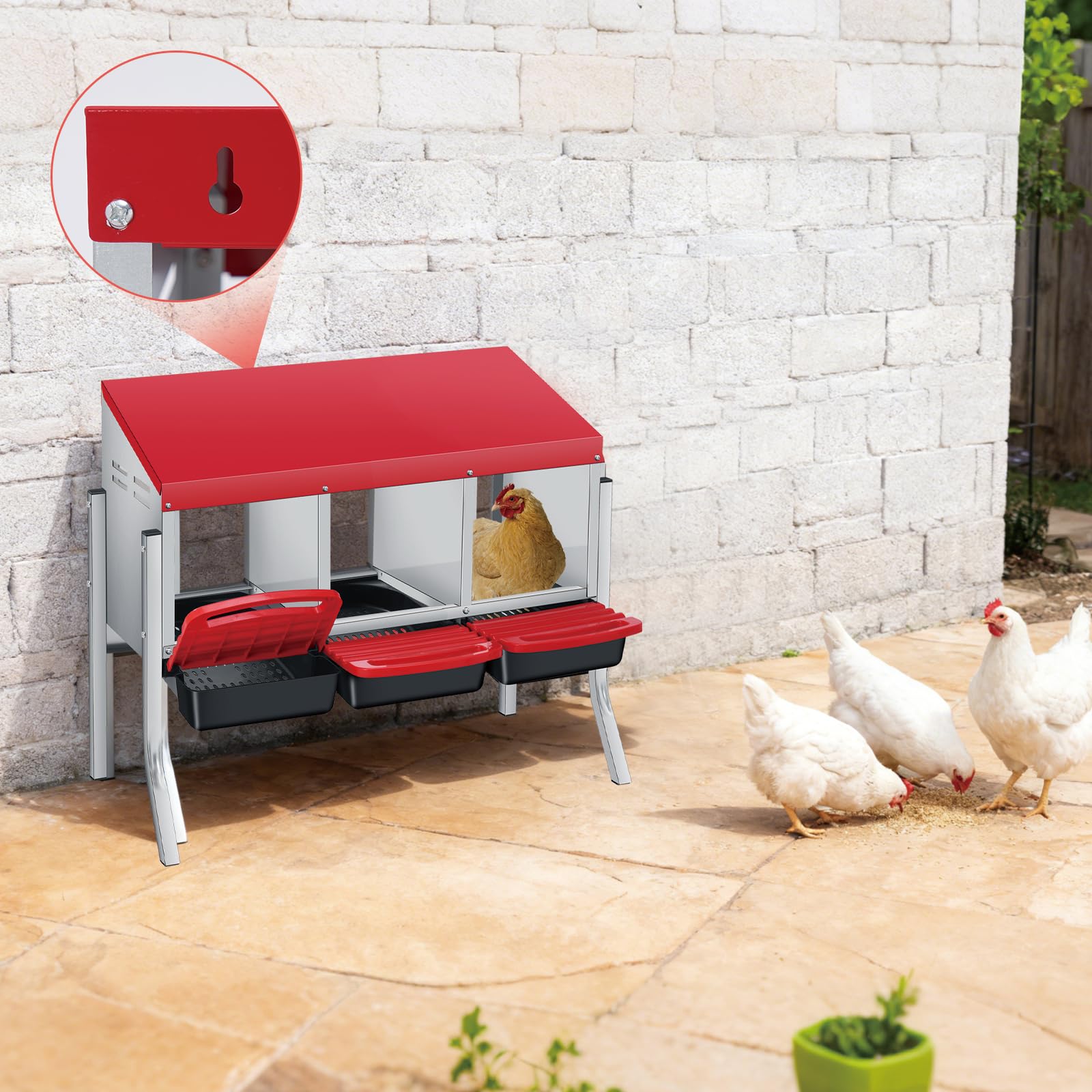 Assile BJPASERKEODNA2GQV Chicken-Coops-Rabbit-Hutches - View #7