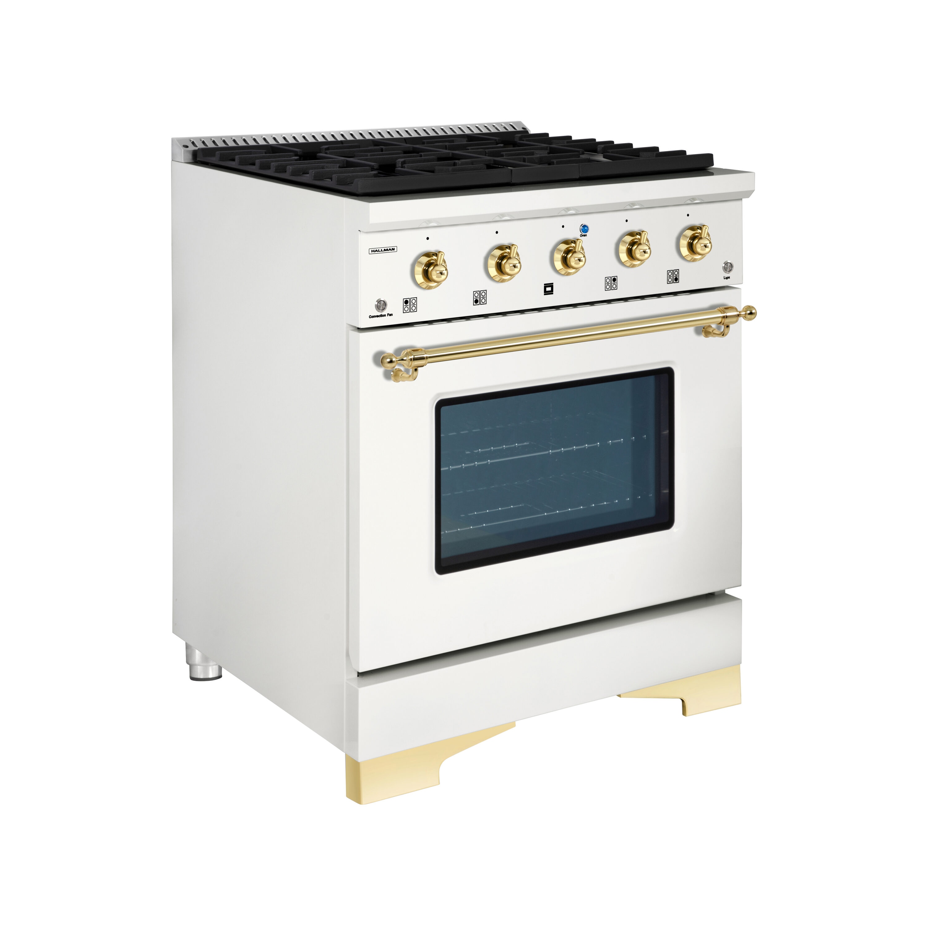 Hallman HCLRDF30BSAW Dual-Fuel-Ranges - View #3