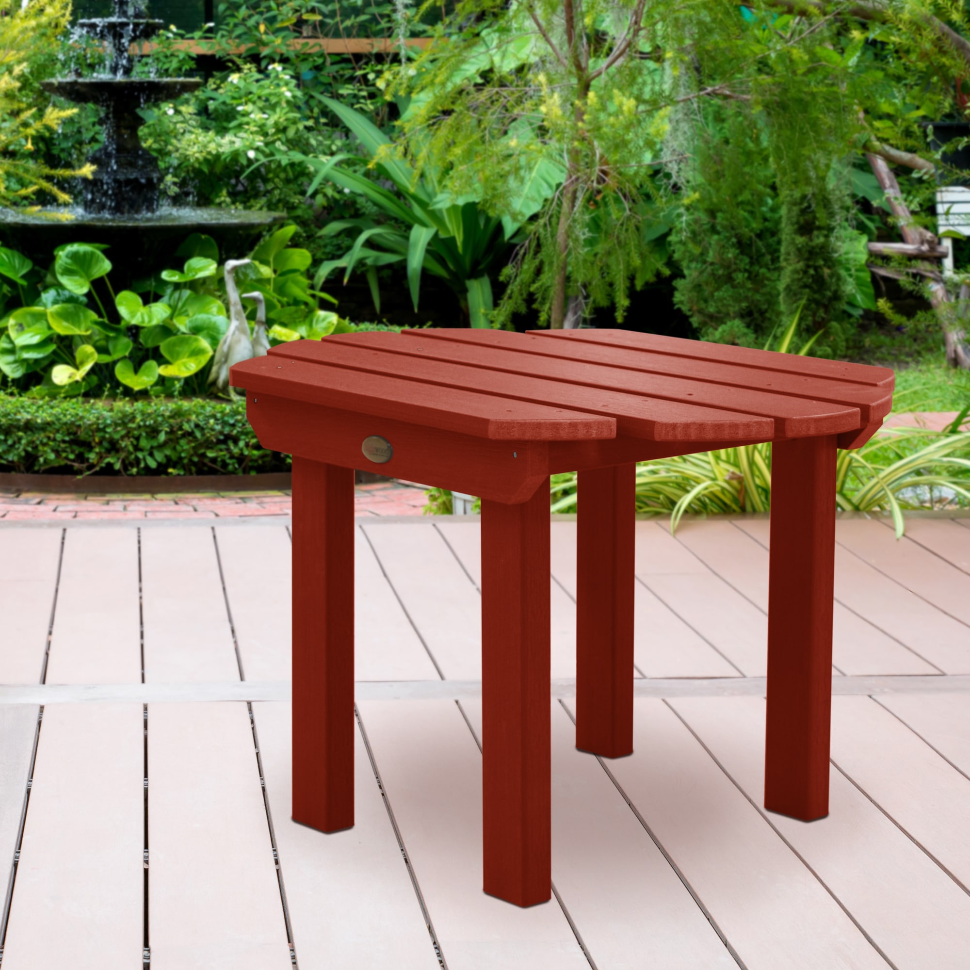 highwood AD-TBL-CW1-RED Patio-Tables - View #3