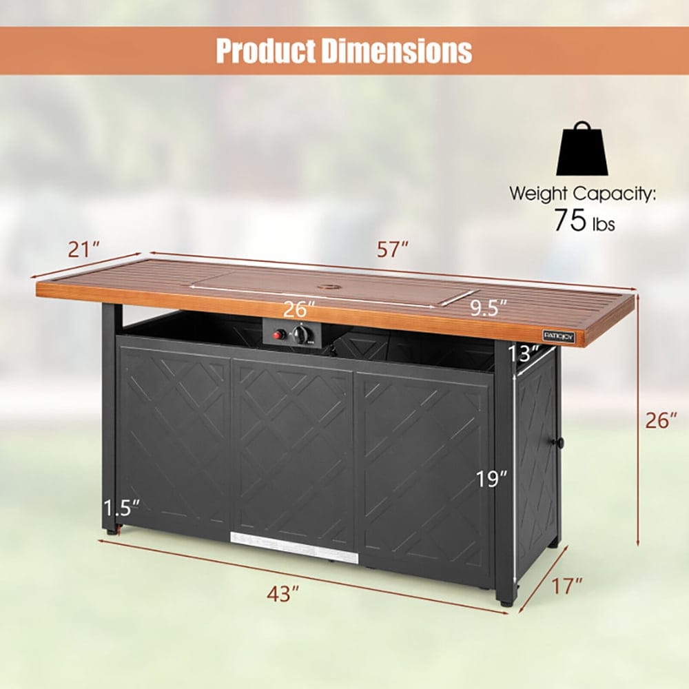 Choco Moon 8851426143244 Outdoor-Woodburning-Firepits - View #4