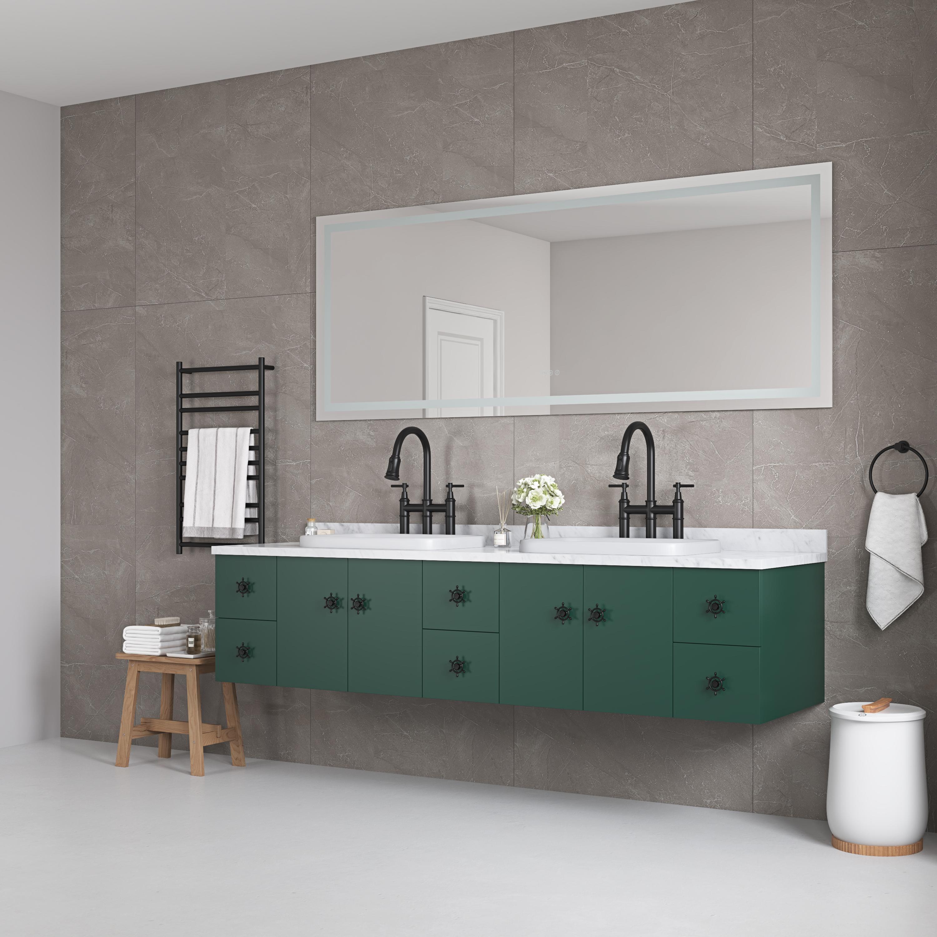 WELLFOR WA-7232-DH Framed-Bath-Mirrors - View #2