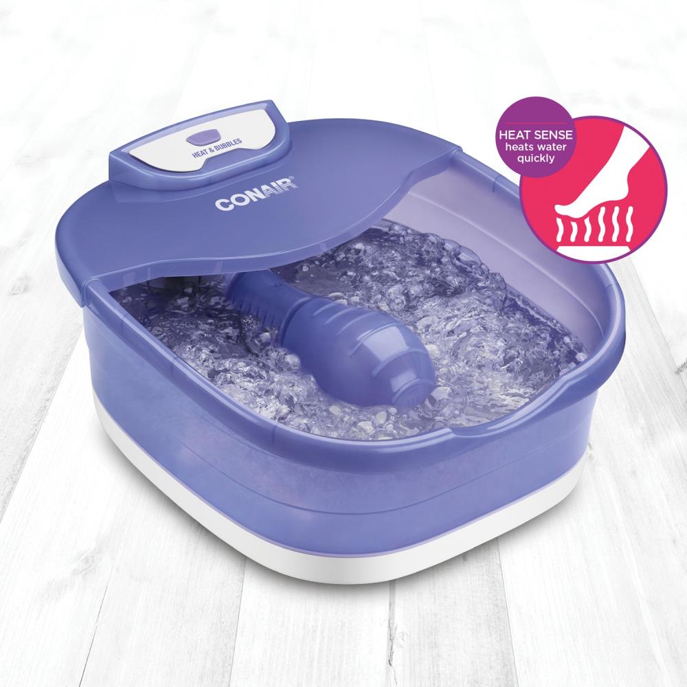 Conair 1-Speed Electrical Outlet Purple Foot Massager at Lowes.com