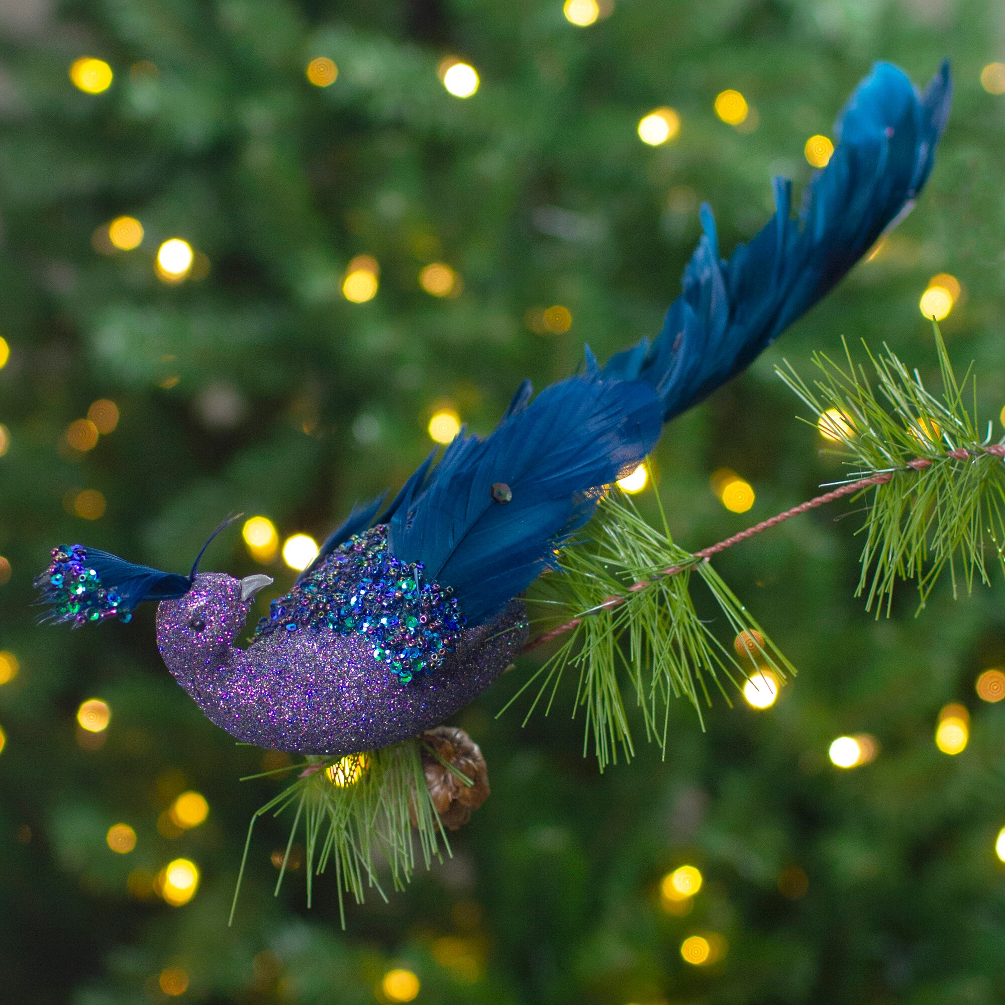 peacock christmas decoration at lowes｜TikTok Search