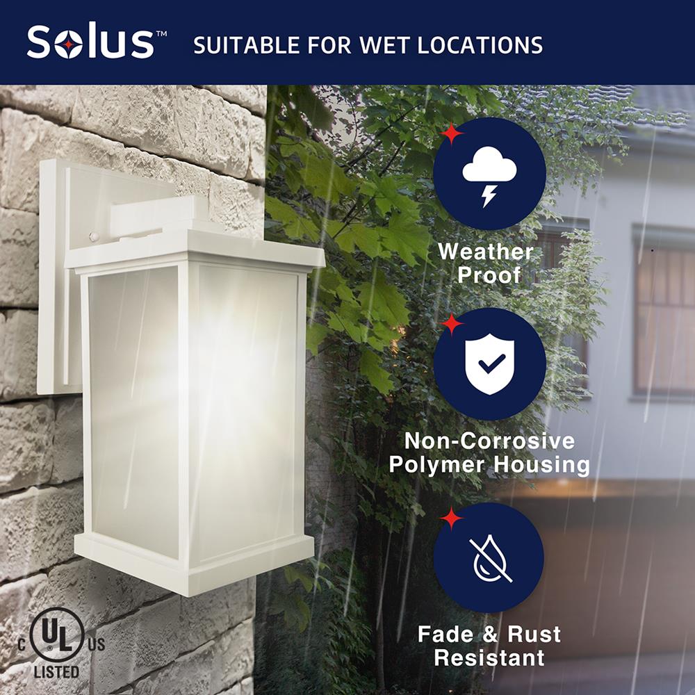 Solus WM-S51VF-WH-S Outdoor-Wall-Lighting - View #3