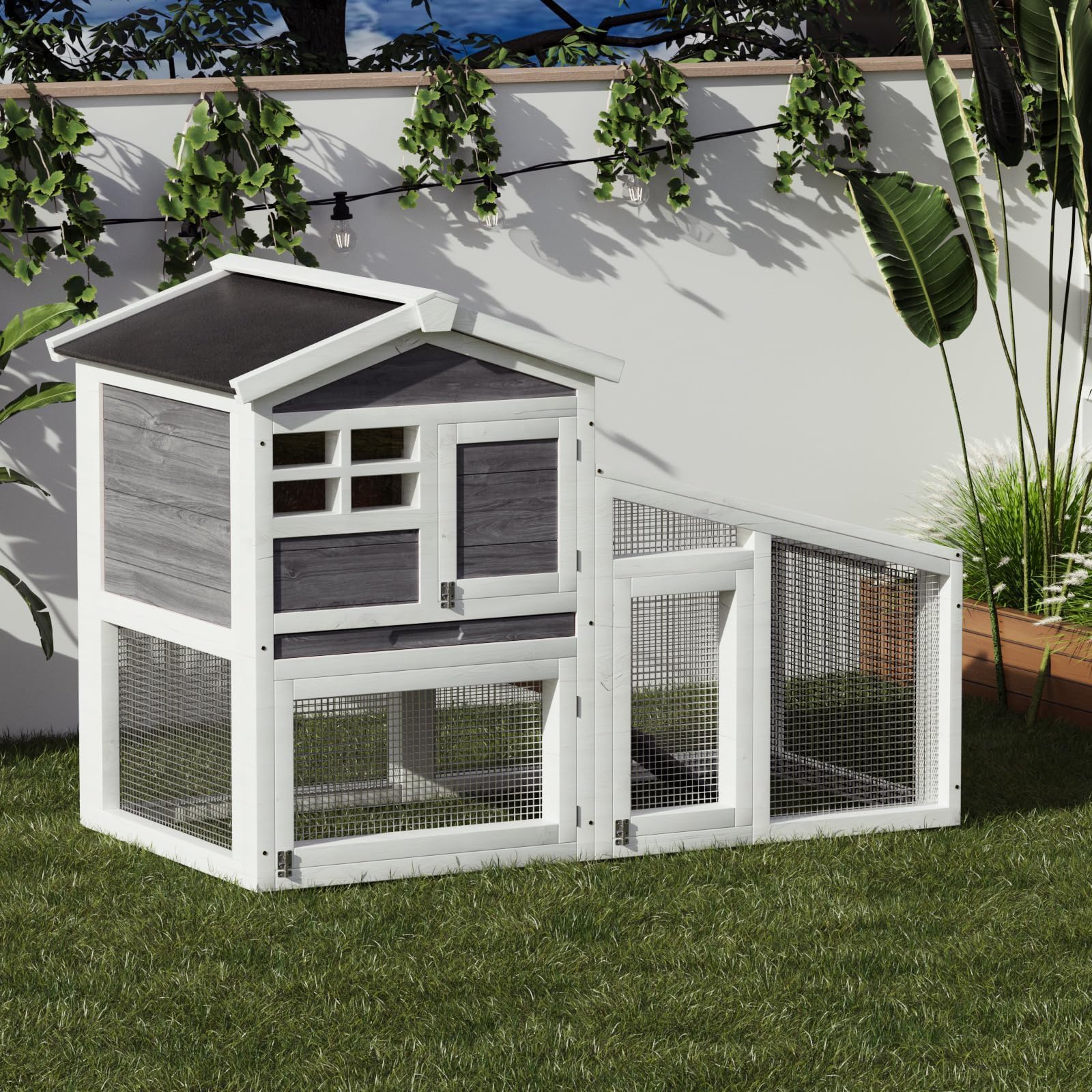 DEXSO JANE-5J7A4G1W Chicken-Coops-Rabbit-Hutches - View #4