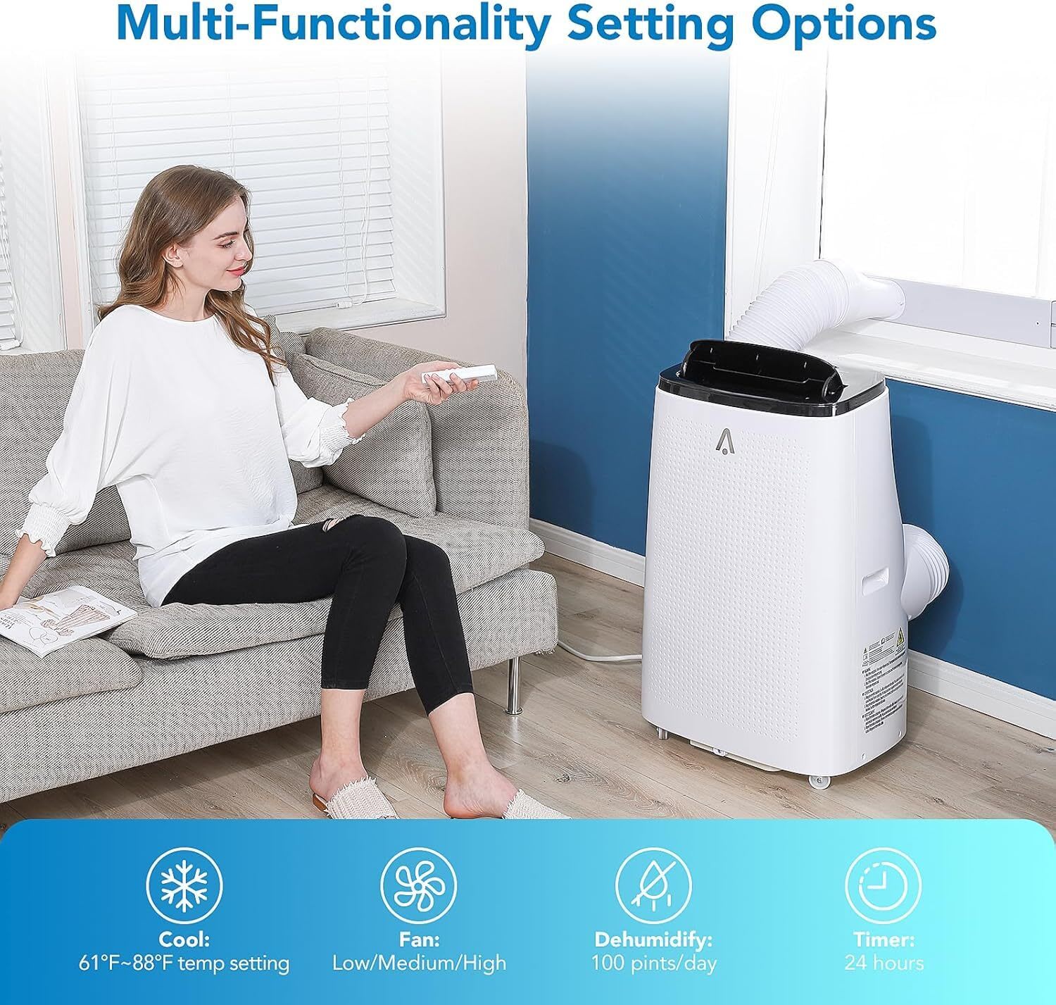 Qeetex LLPKT-PHO10YSJ5D4 Portable-Air-Conditioners - View #5