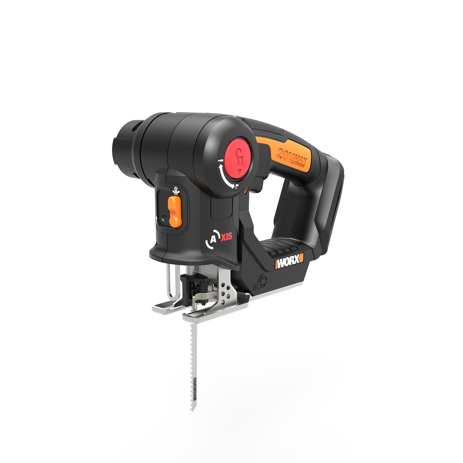 WORX 20 Volt Max Variable Speed Keyless Cordless Jigsaw Charger