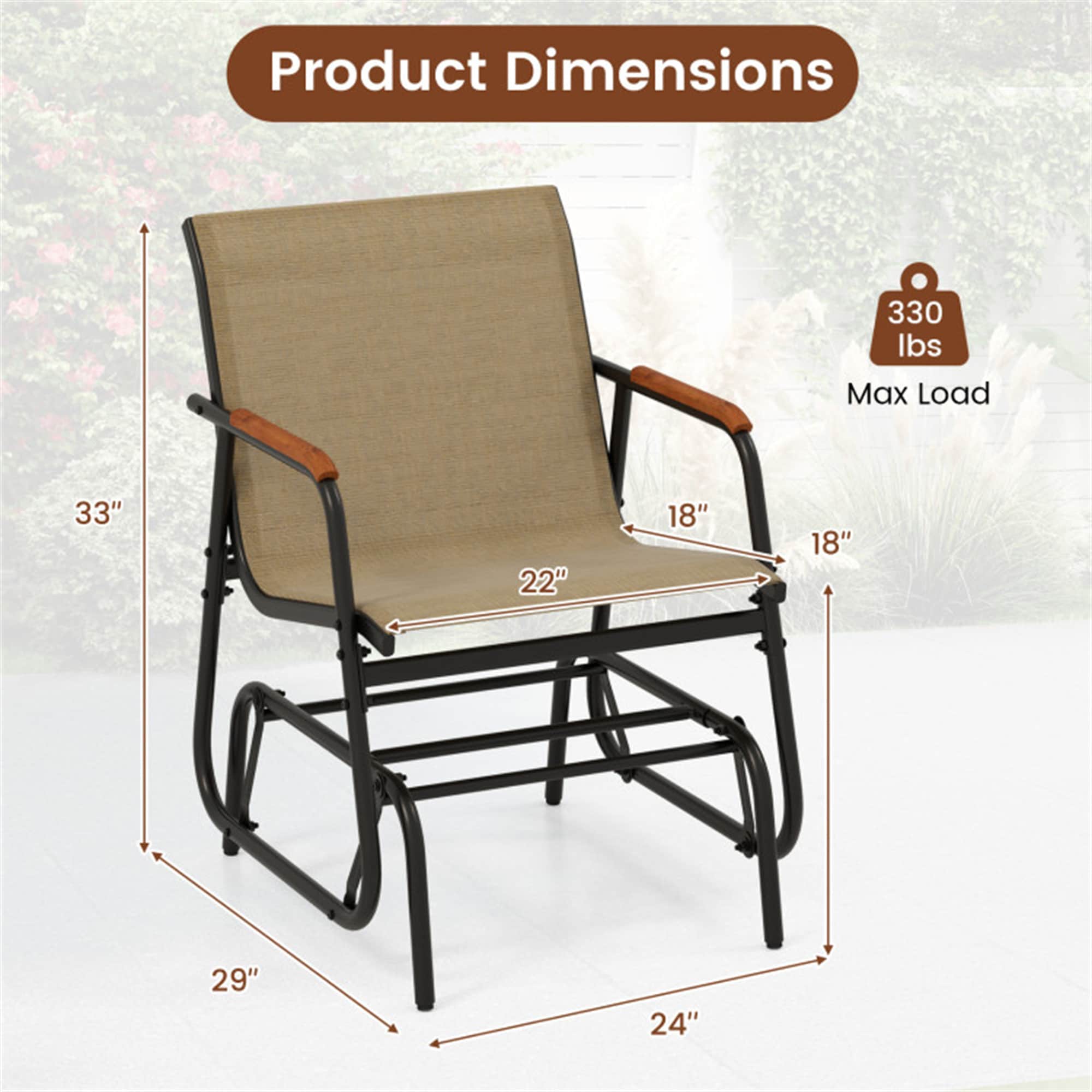 BABOOM BOM-14912-OR Patio-Chairs - View #4