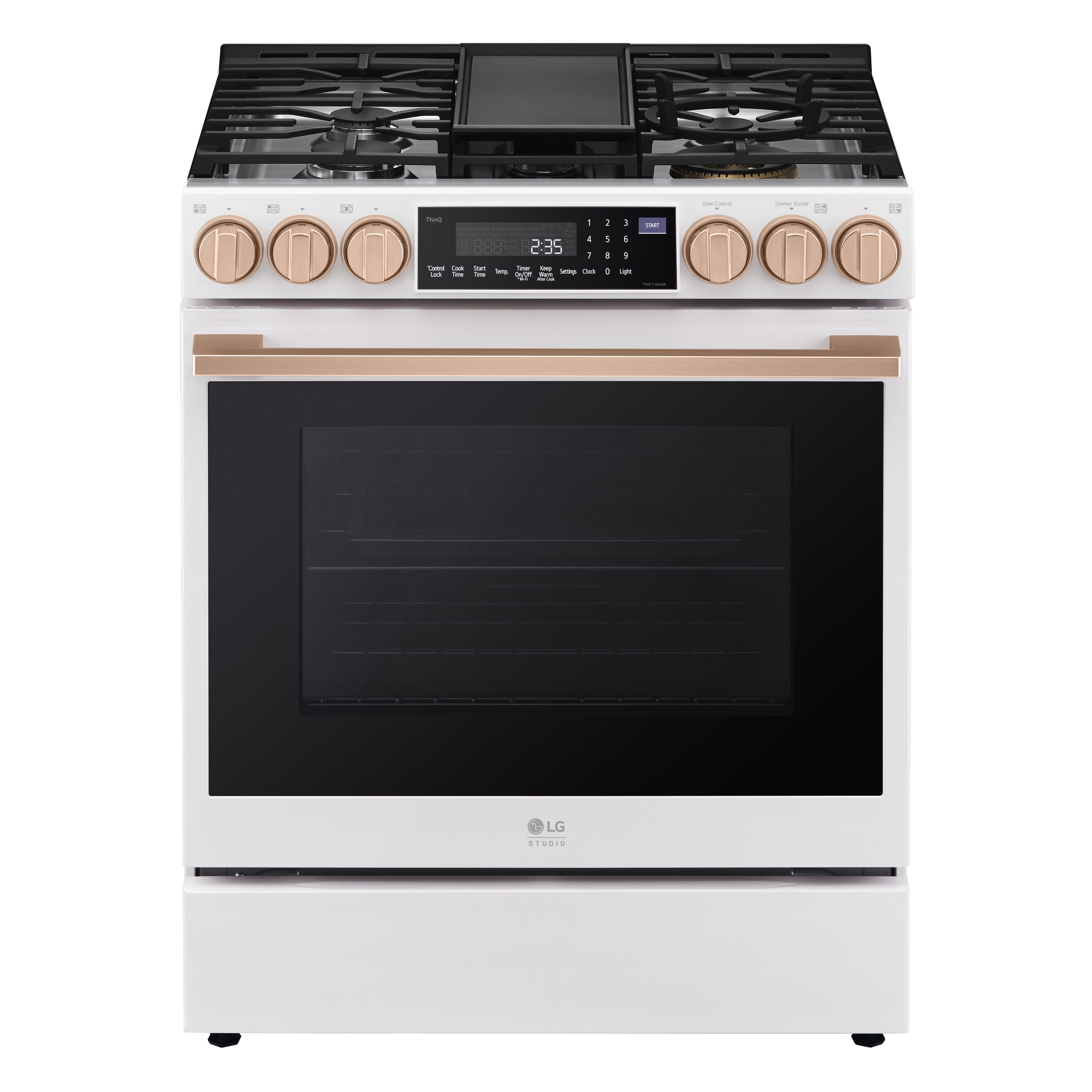 LG White Single Oven Gas Ranges Near Me at Lowes.com