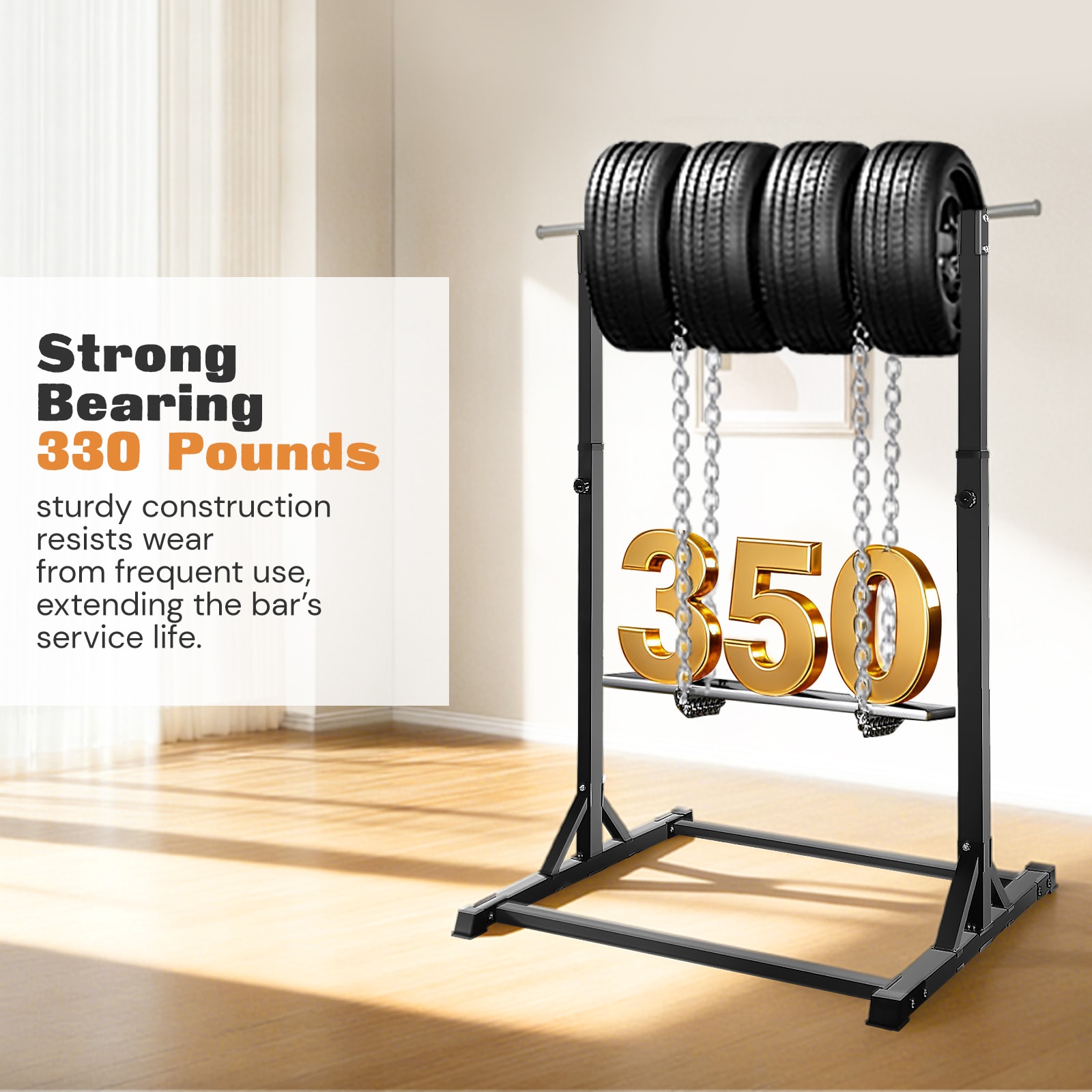 KERDOM DG-DH-BLACK Pull-up-Push-up-Bars - View #7
