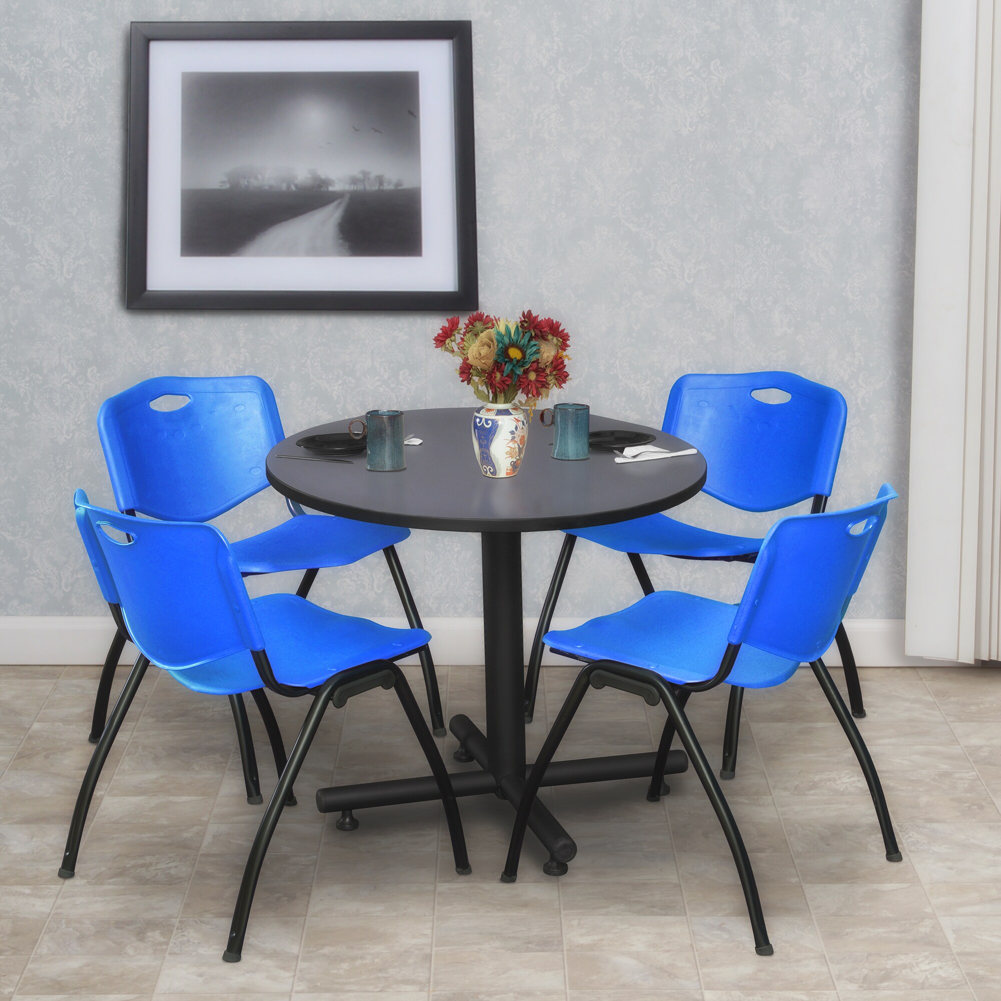 Regency TKB48RNDGY47BE Office-Tables - View #8