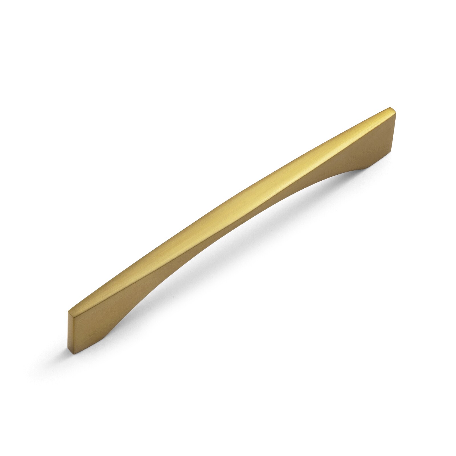 Miaokesen 074LSJ-128 5-1/16-in , 128mm Center to Center Brushed Gold Novelty Handle Drawer Pull 6 -Pack - Thumbnail