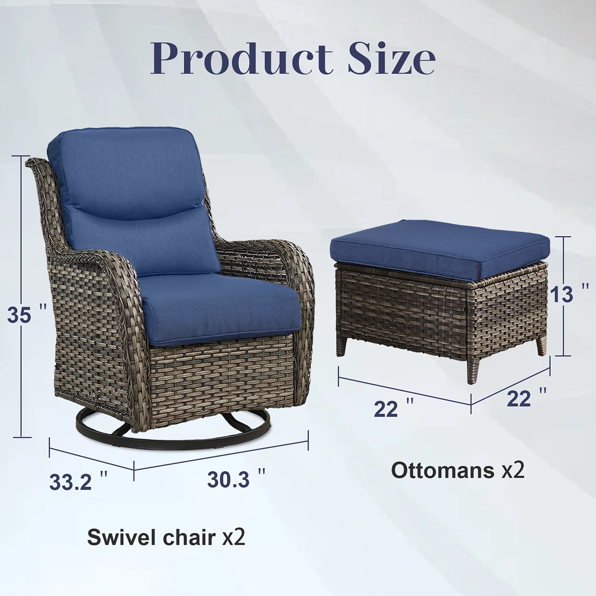 Rilyson FS024XL016-1 Patio-Chairs - View #5
