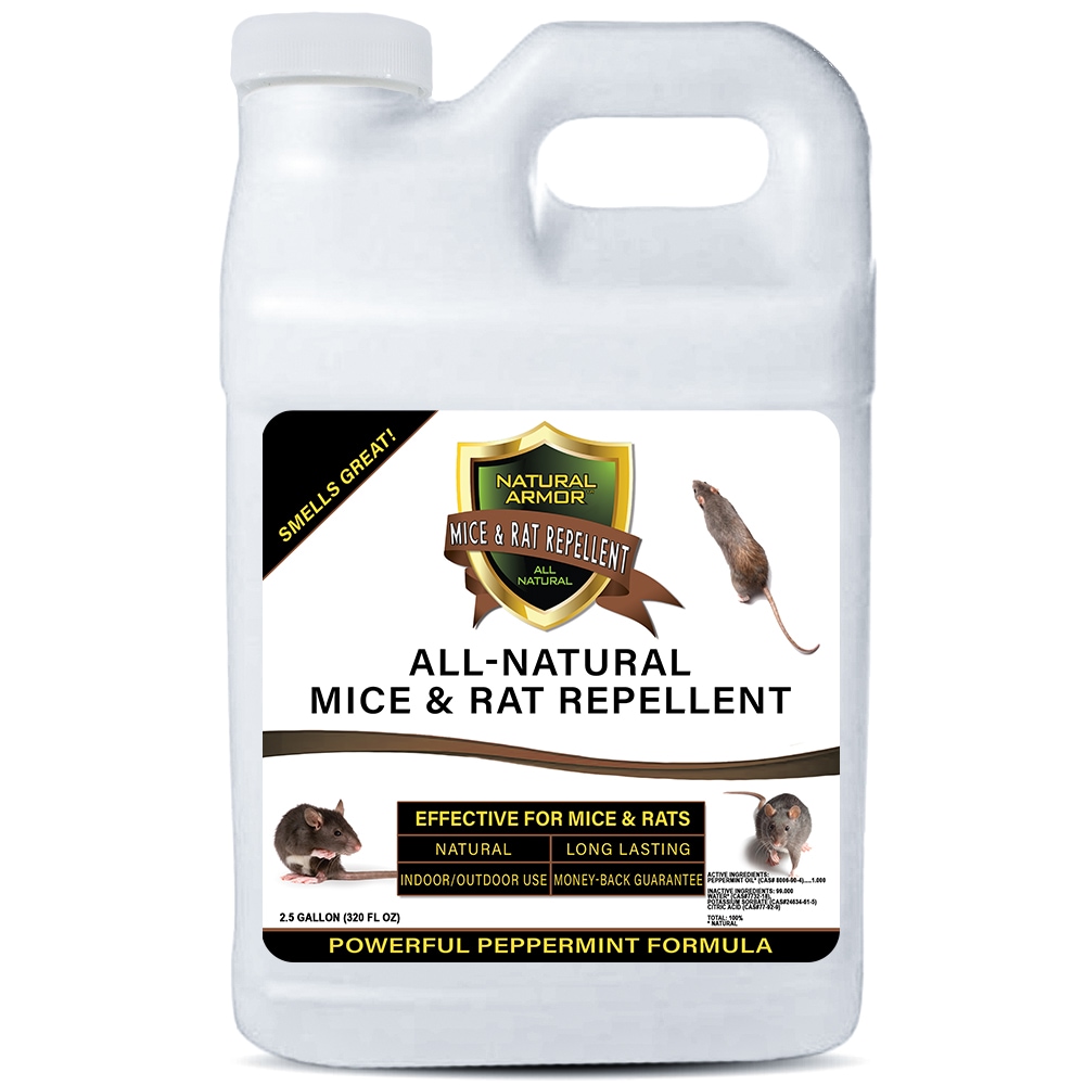 NATURAL ARMOR 1 Gallon(s) Rodent Repellent #NAMR-2.5