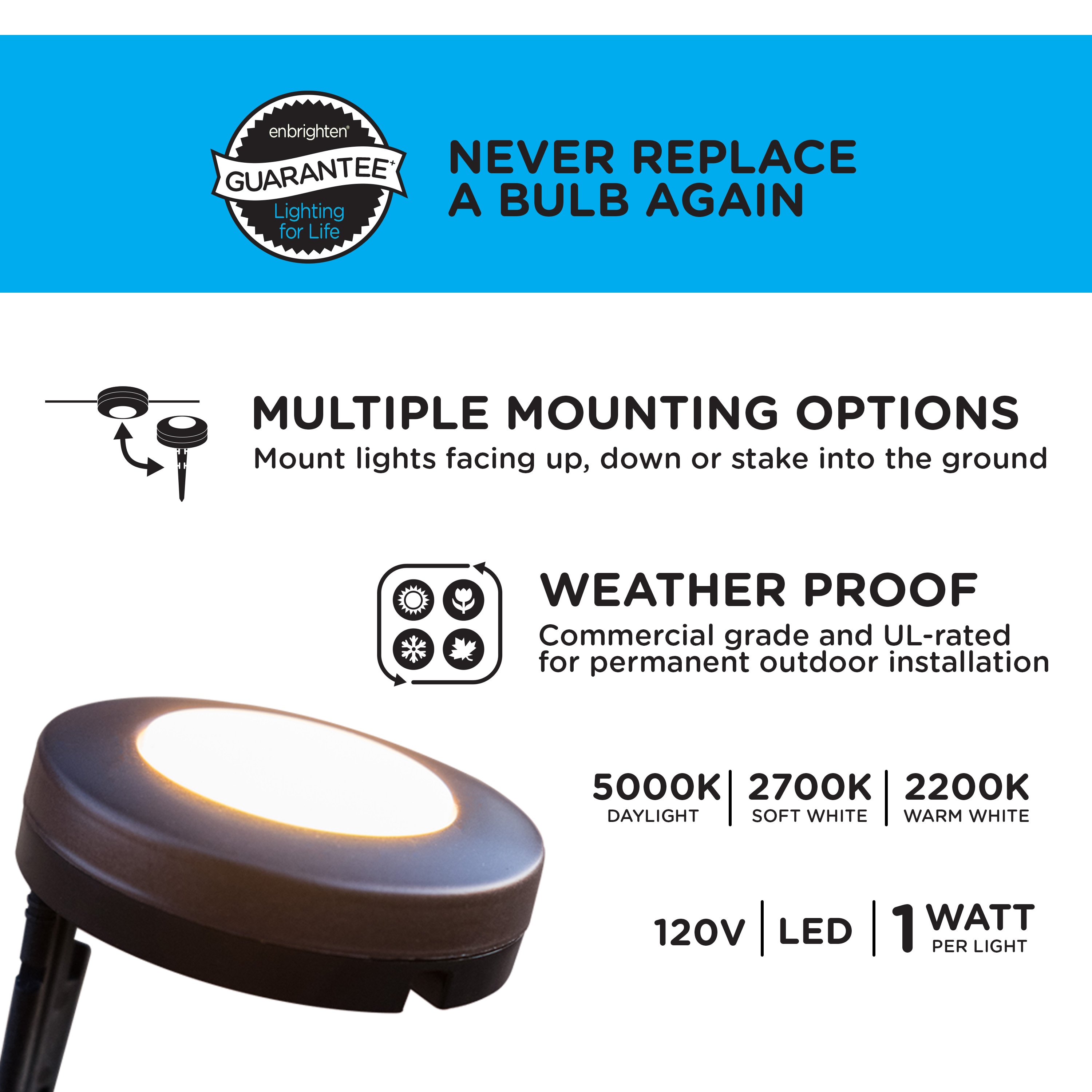 Enbrighten 56067-S1 Path-Lights - View #4