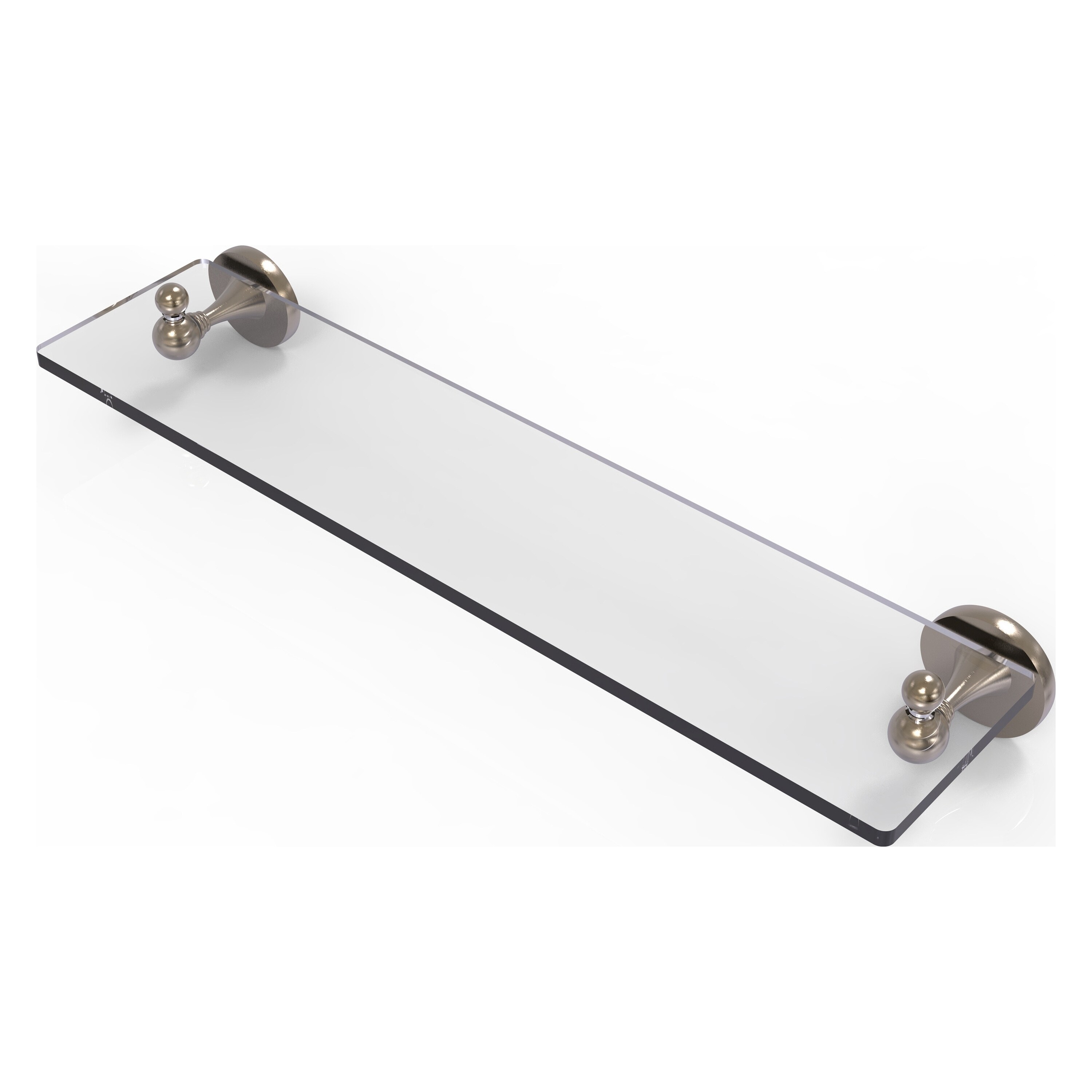 Allied Brass SL-1-22-PEW Shadwell Antique Pewter Wall mount Bathroom Shelf ( 22-in x 2.5-in x 5-in )