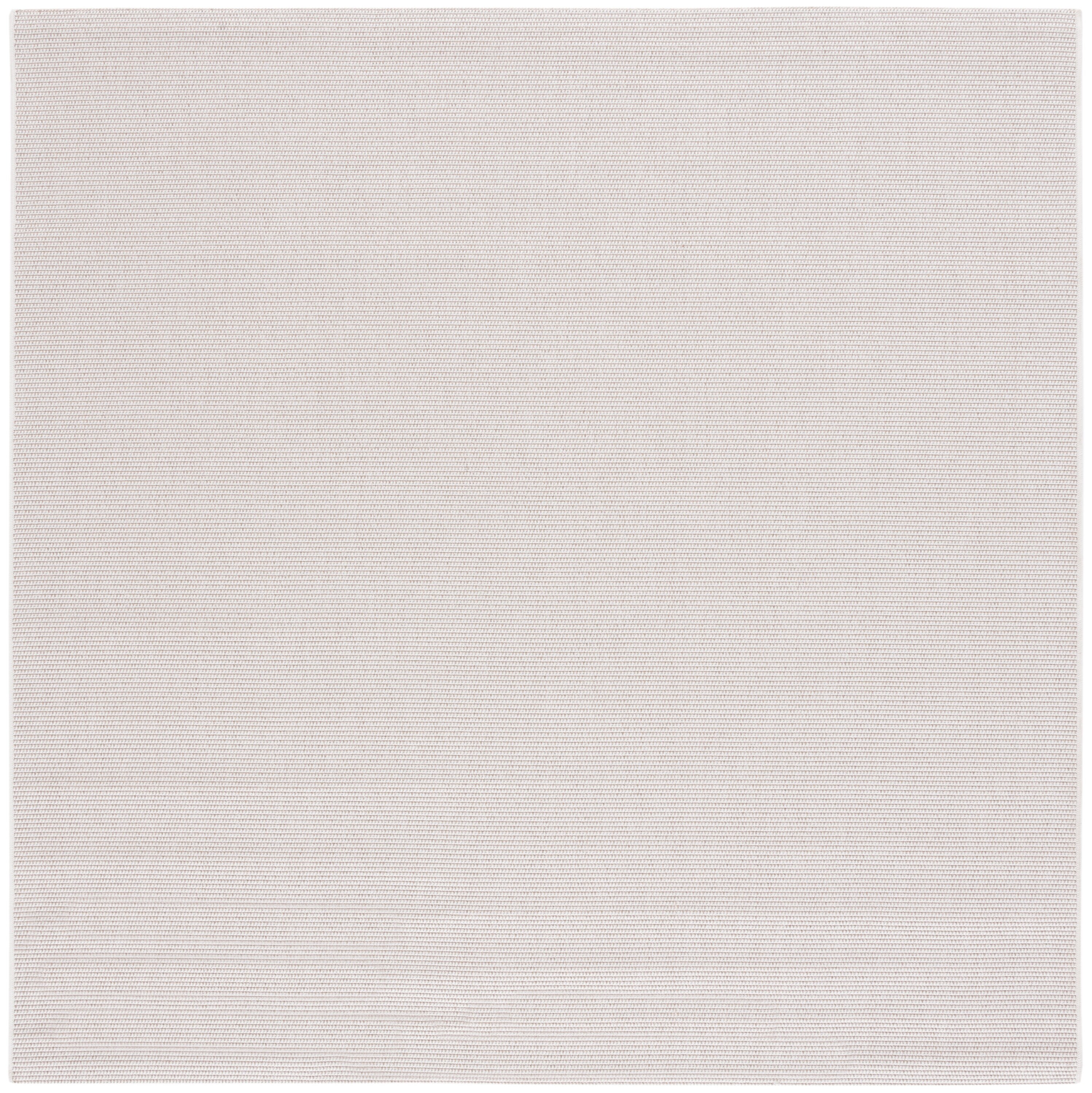 Safavieh SAW642A-7SQ 7 x 7 (ft) Loomed Ivory/Beige Square Indoor/Outdoor Solid Mid-Century Modern Area rug
