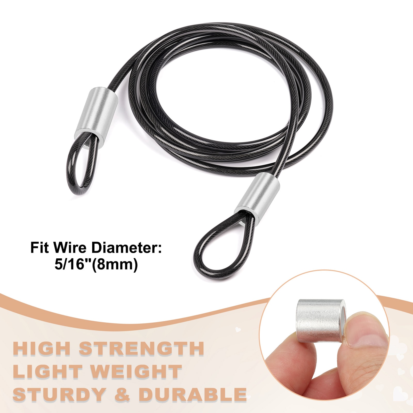 Unique Bargains S26042400UX5601 Chain-Cable-By-The-Foot - View #4