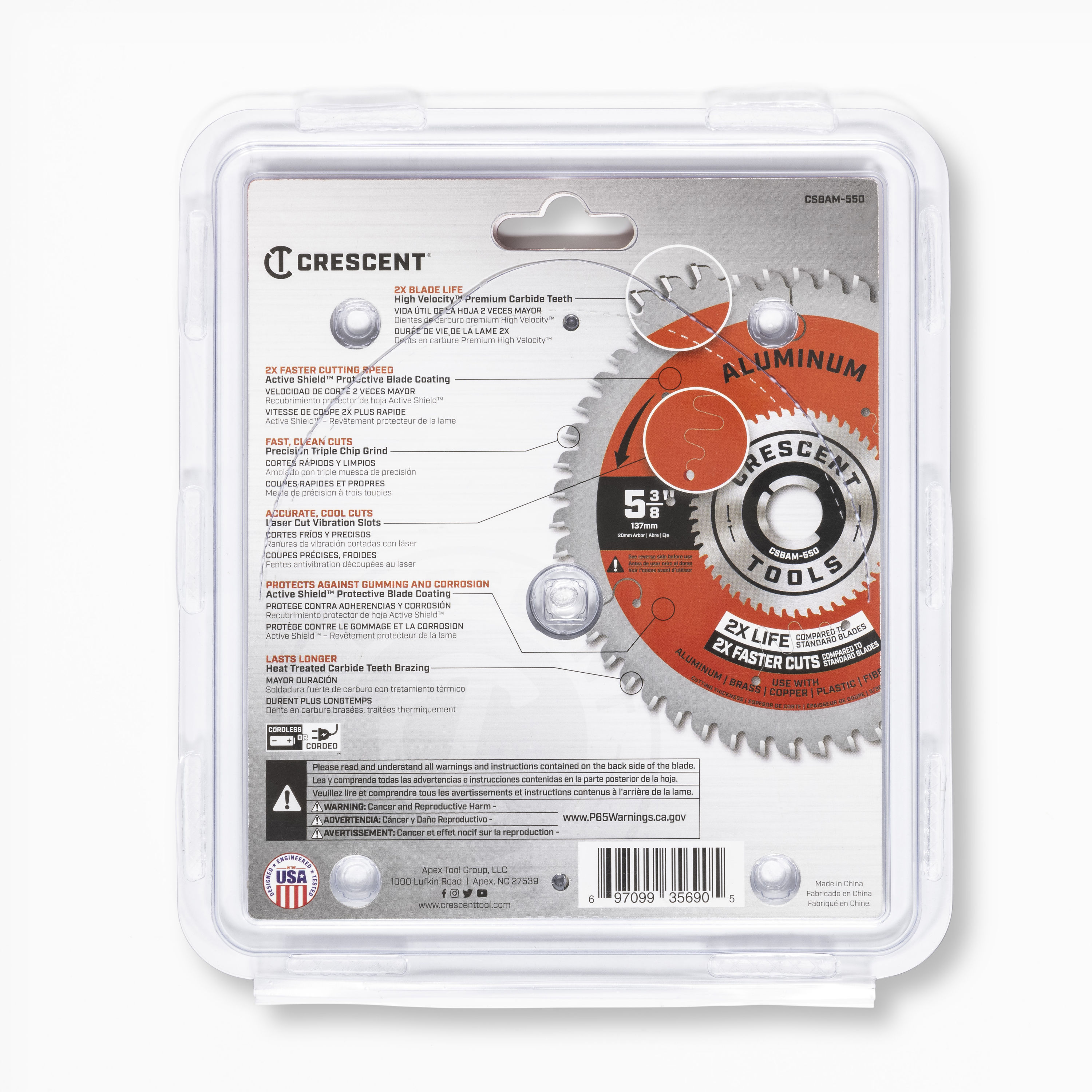 Crescent CSBAM-550 Circular-Saw-Blades - View #6