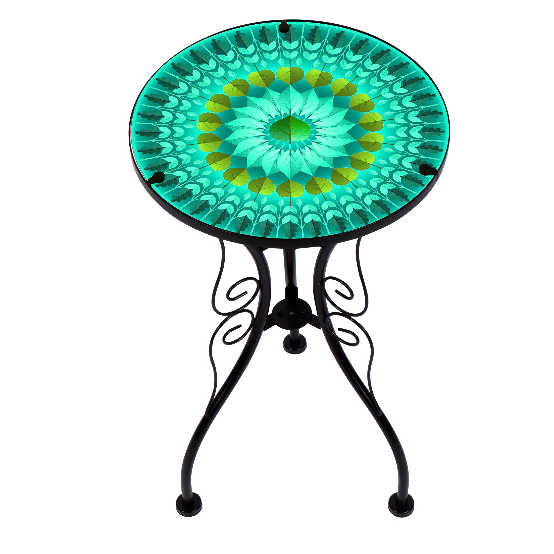 Trademark Innovations TBLE-SIDE-LEAF End-Tables - View #5