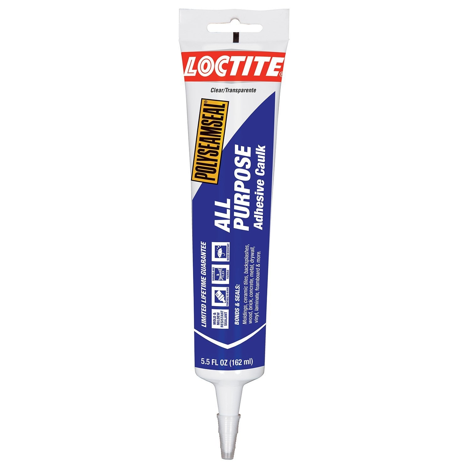 LOCTITE 800610 Polyseam 12 -Pack 5.5-oz Multi-use White Paintable Advanced Sealant Caulk