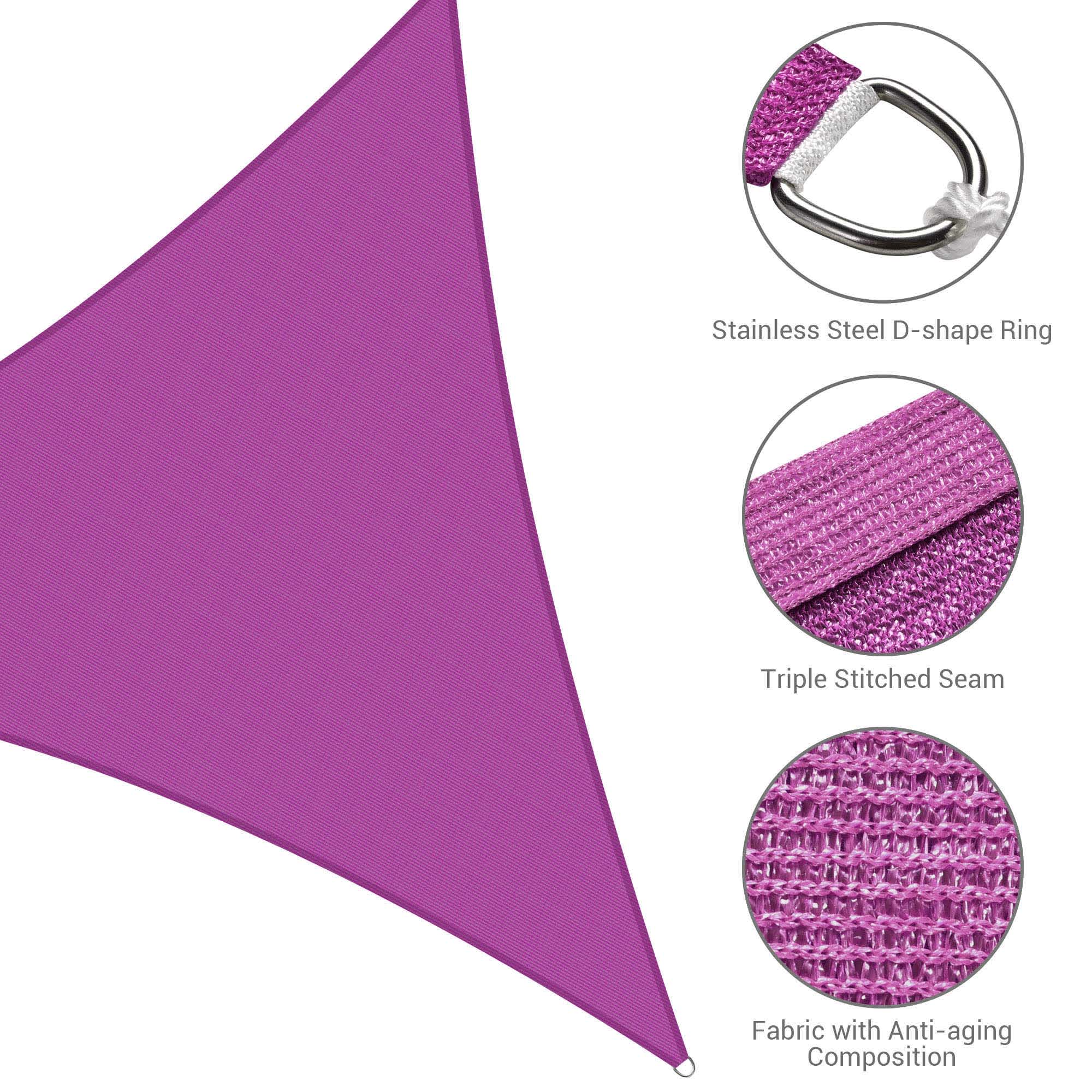 Yescom 07SSSSET012-22-LO Shade-Sail-Fabric-Access - View #7