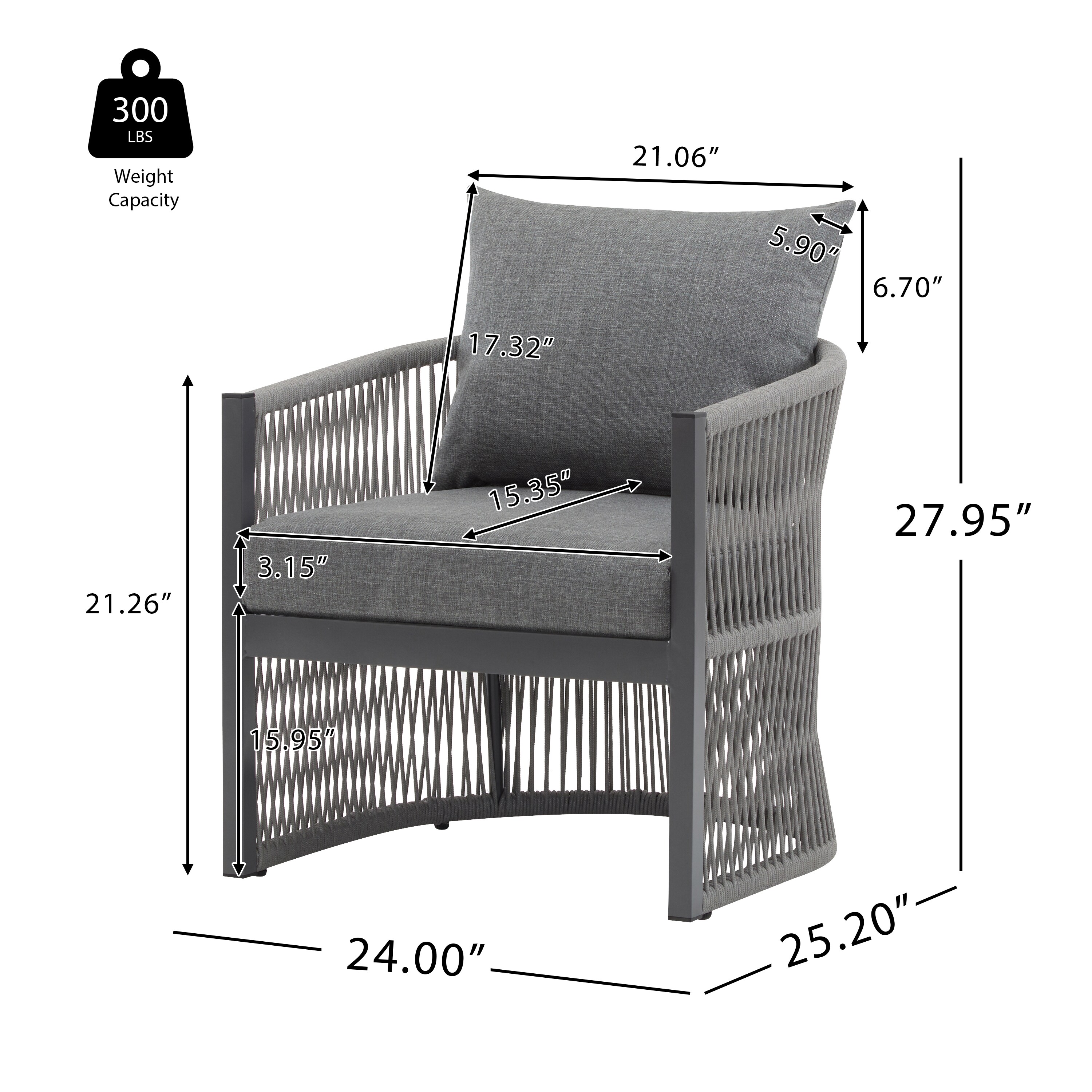 Christopher Knight Home 323999 Patio-Chairs - View #8