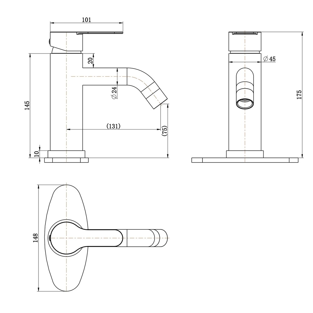 BWE A-96024-N Lavatory-Faucets - View #14