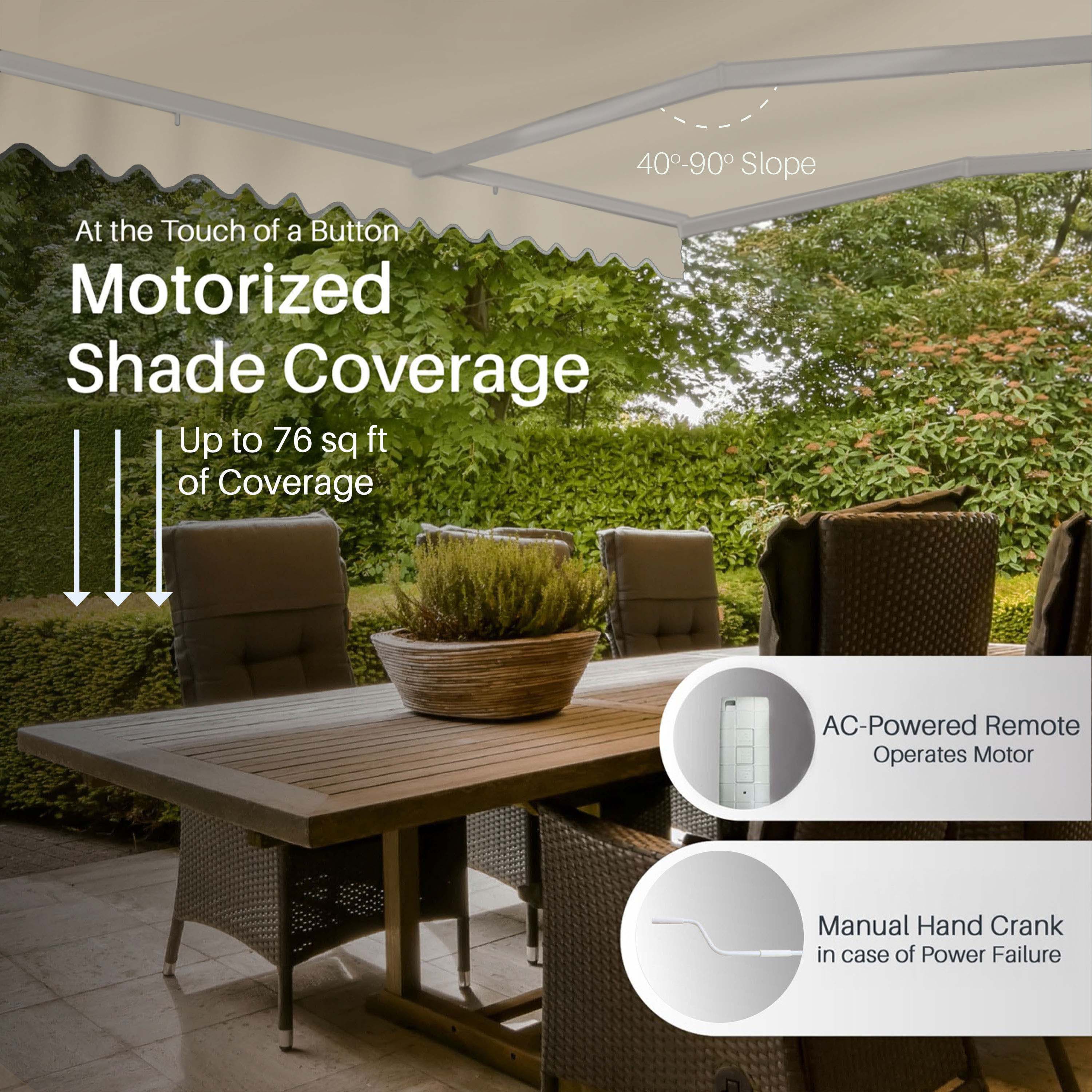 ALEKO AWM10X8IVORY29-LO awnings - View #5