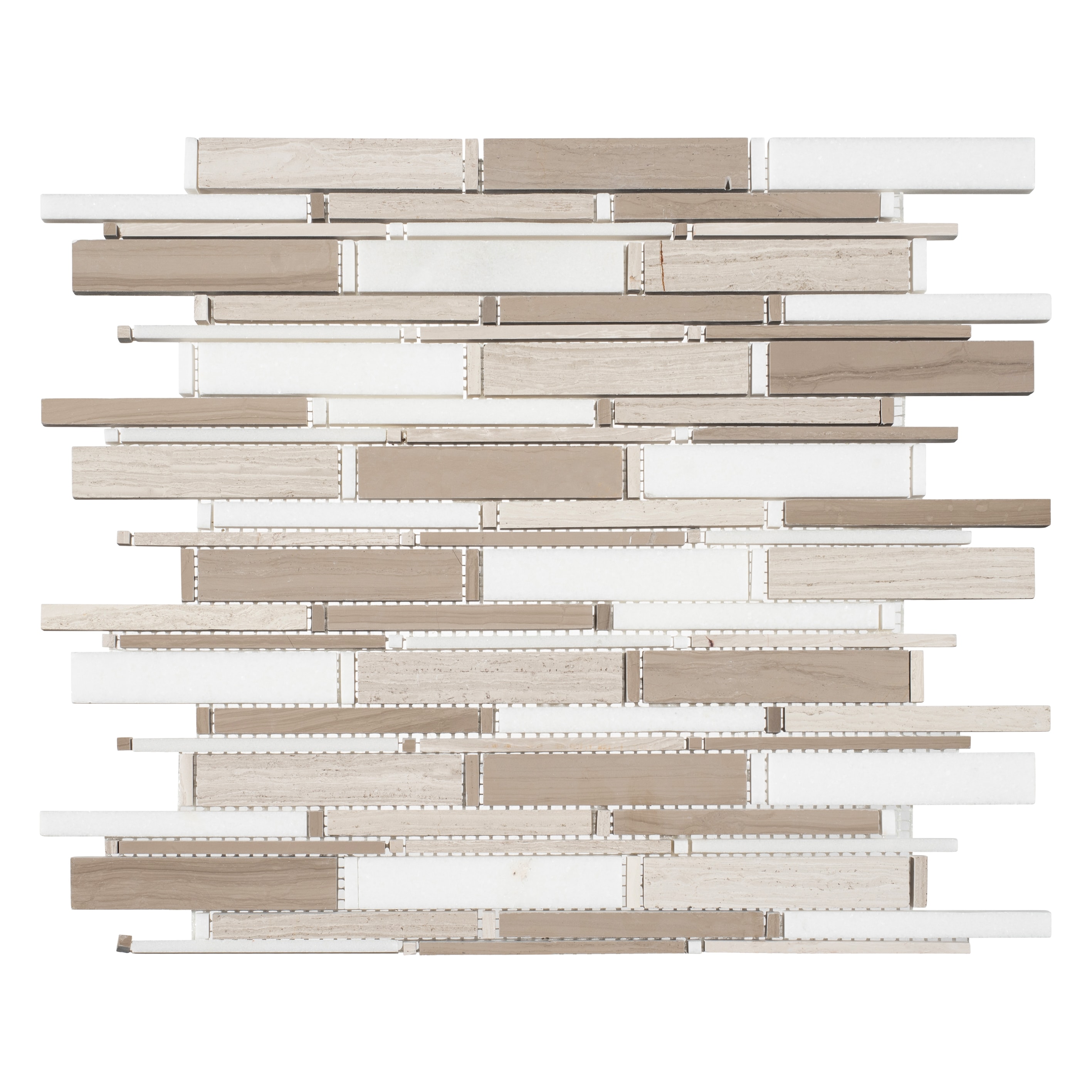 Andova Tiles SAM-ANDKNO895 Sample- Okar 6-in x 6-in Glossy Brick Look Floor and Wall Tile