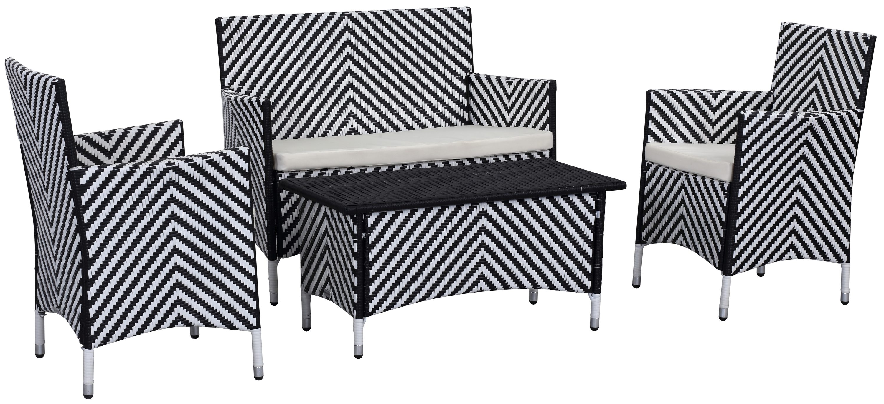 Safavieh PAT2508G Patio-Conversation-Sets - View #2