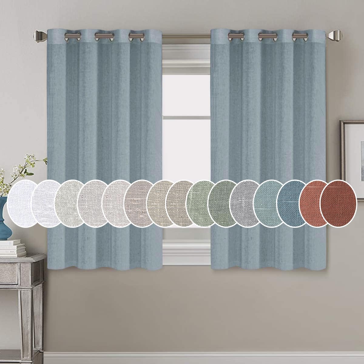 H.Versailtex RINGDM5272CLOUDBLUE curtains - View #7