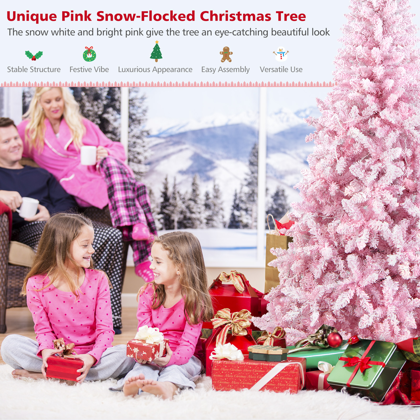 Forclover HYFE-23667US Artificial-Christmas-Trees - View #6