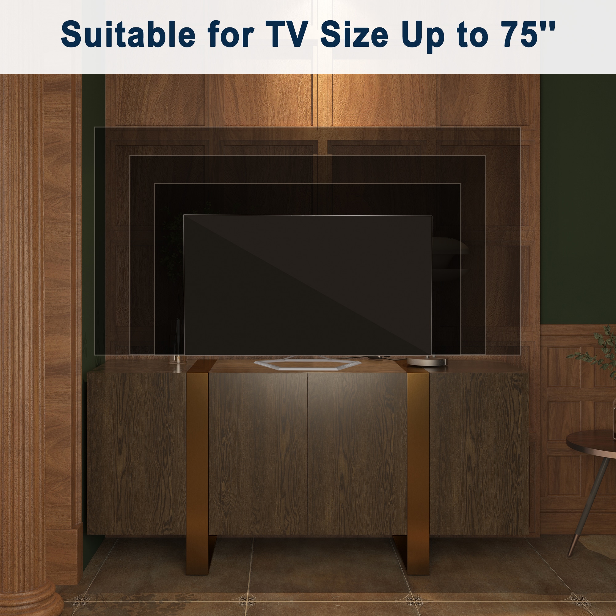 Clihome CL-WF-W-1772-K Tv-Stands - View #14