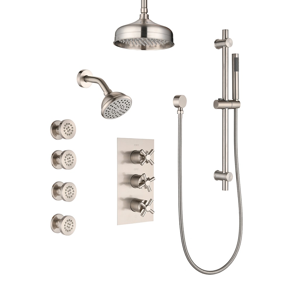 EQLOO MS-A3805-BN Showerhead-Bar-Panels - View #2