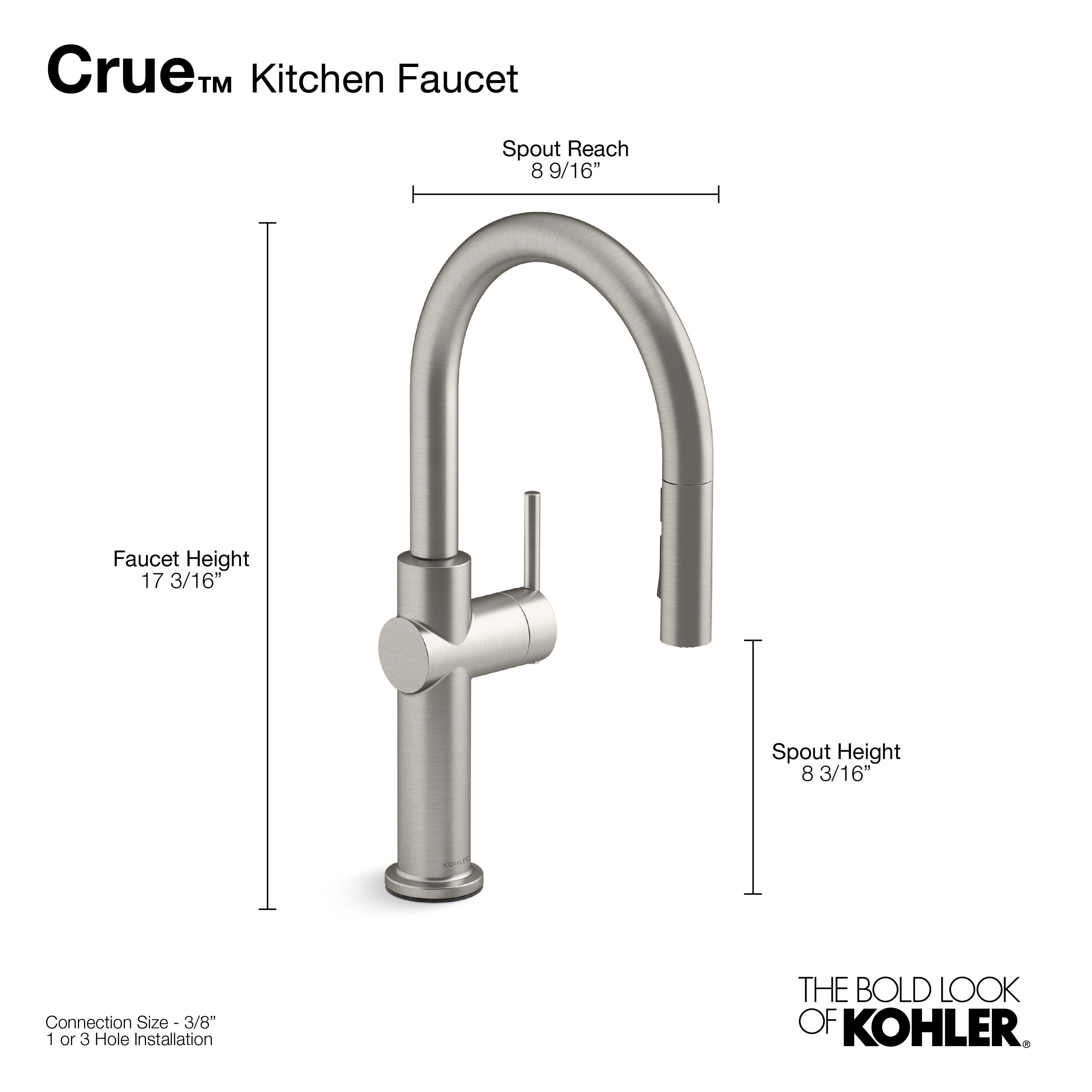 KOHLER 22972-CP Kitchen-Faucets - View #5