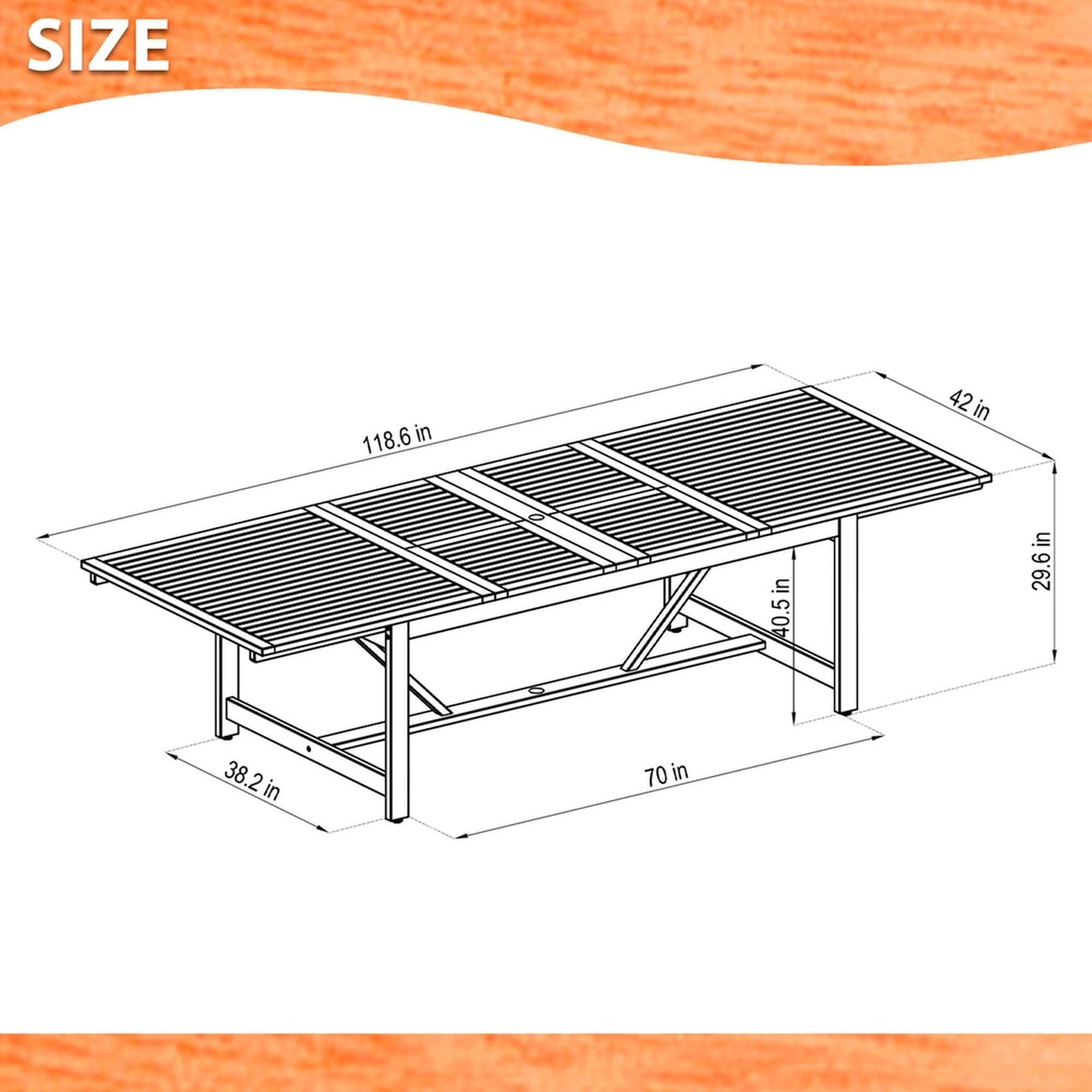 International Home IH-ENLEYPAR-1 Patio-Tables - View #6