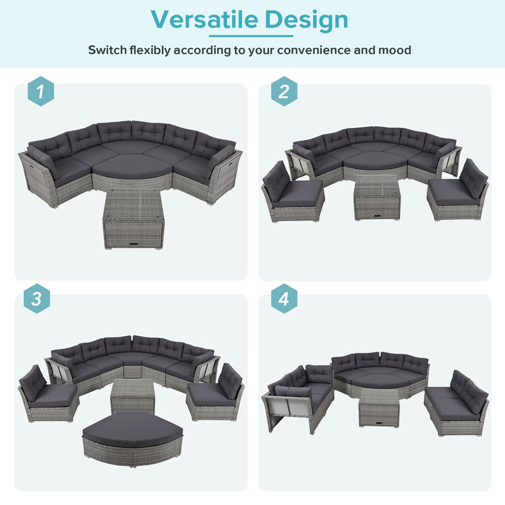 ModernLuxe L-SZ000010AAE Patio-Conversation-Sets - View #6