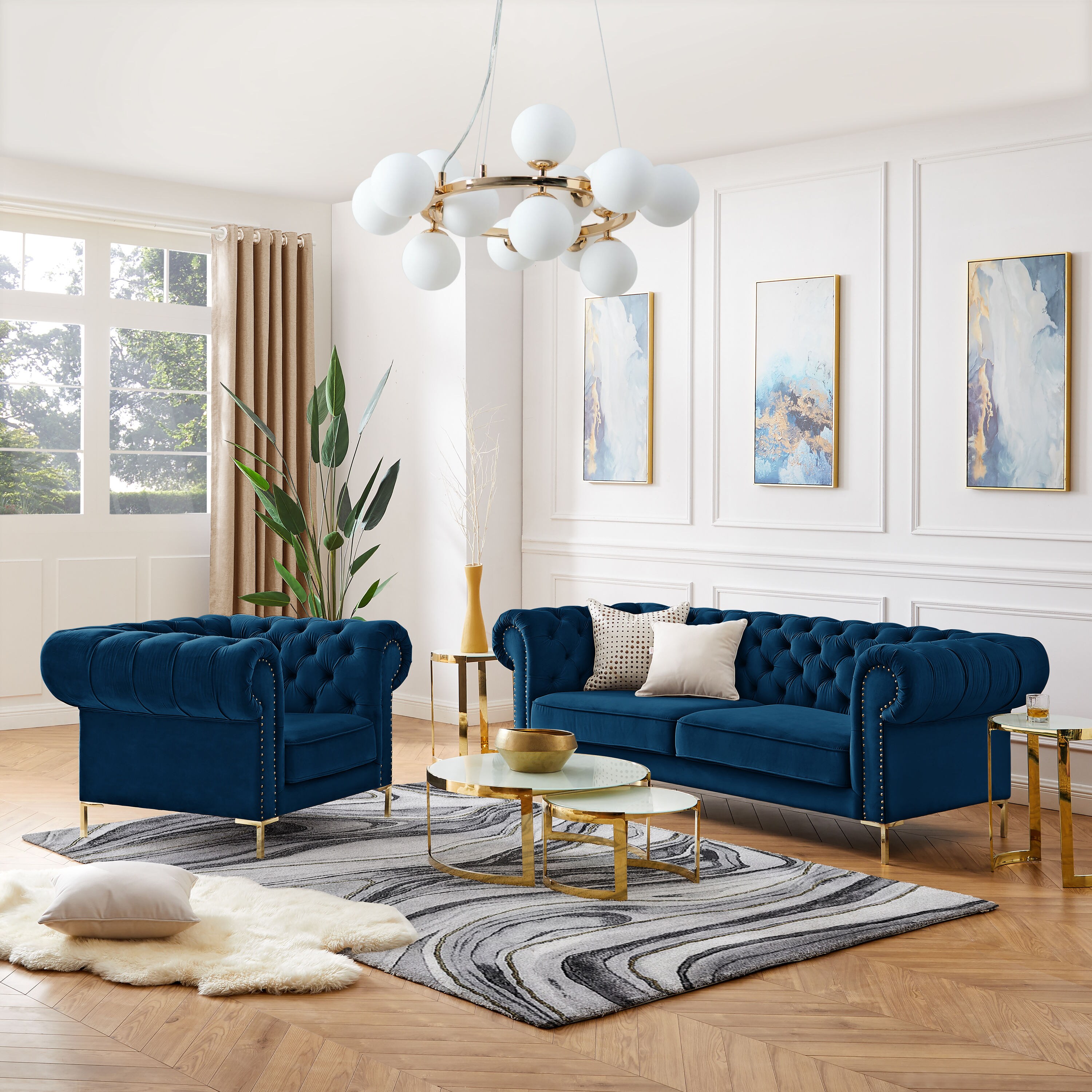 Inspired Home SA310-02NY-LS Sofas-Loveseats - View #8