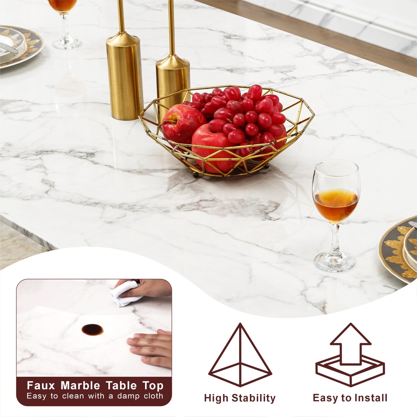 Streamdale Furniture W3456S00044 Dining-Tables - View #4