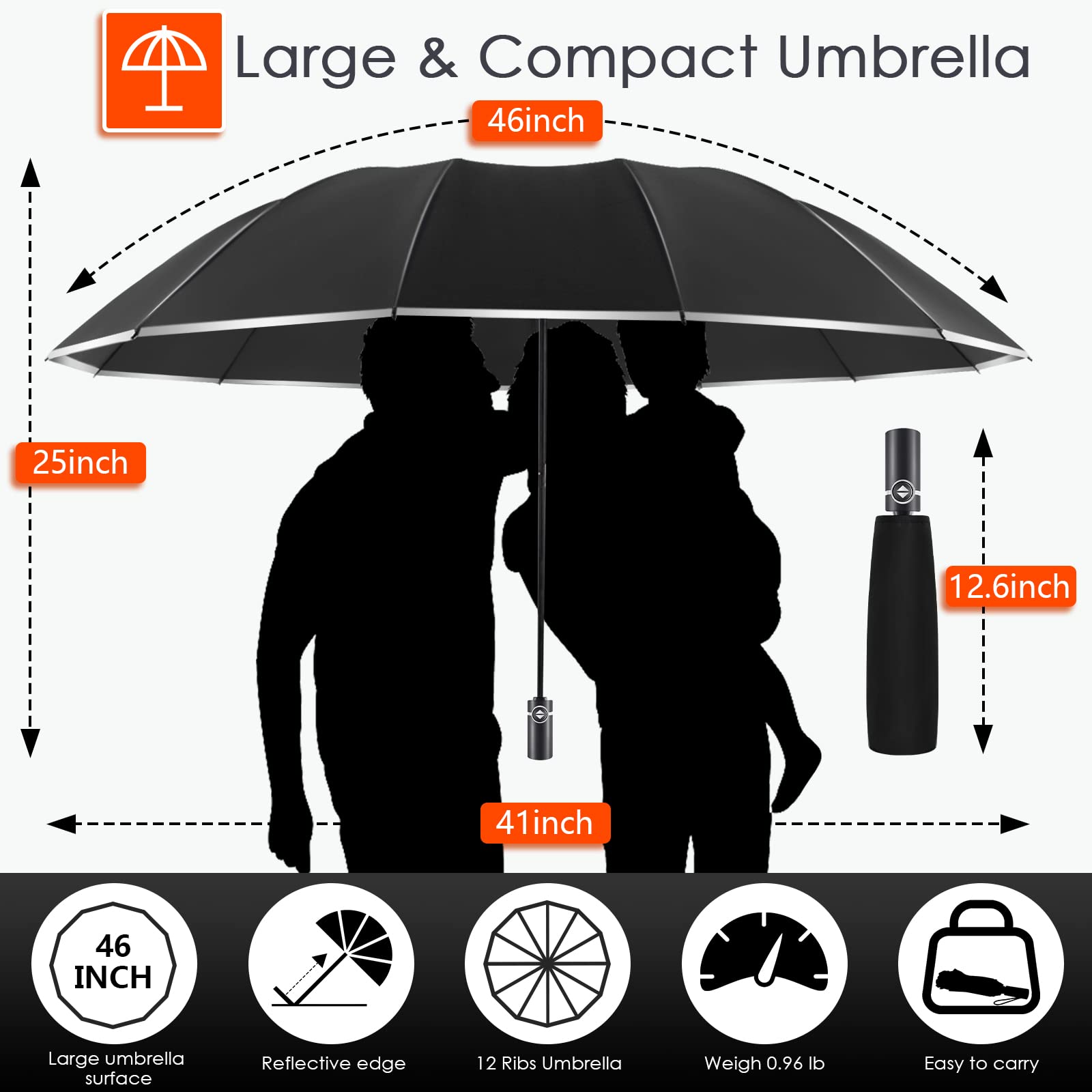 ITOPFOX LIT0810I050 Umbrellas-3 - View #3