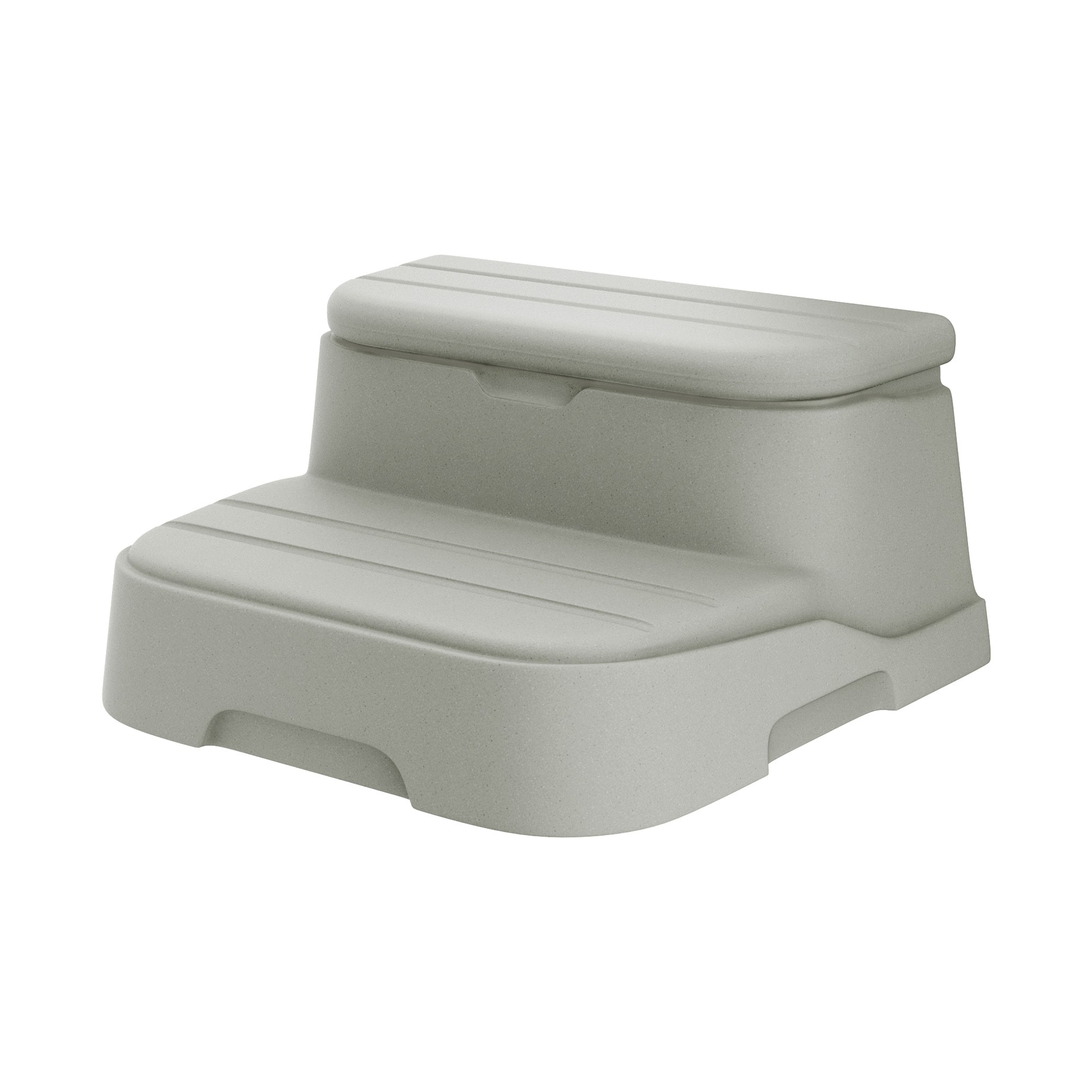  Cool Step Molded Spa Step w/ Built-In Hidden Storage Compartment Sand