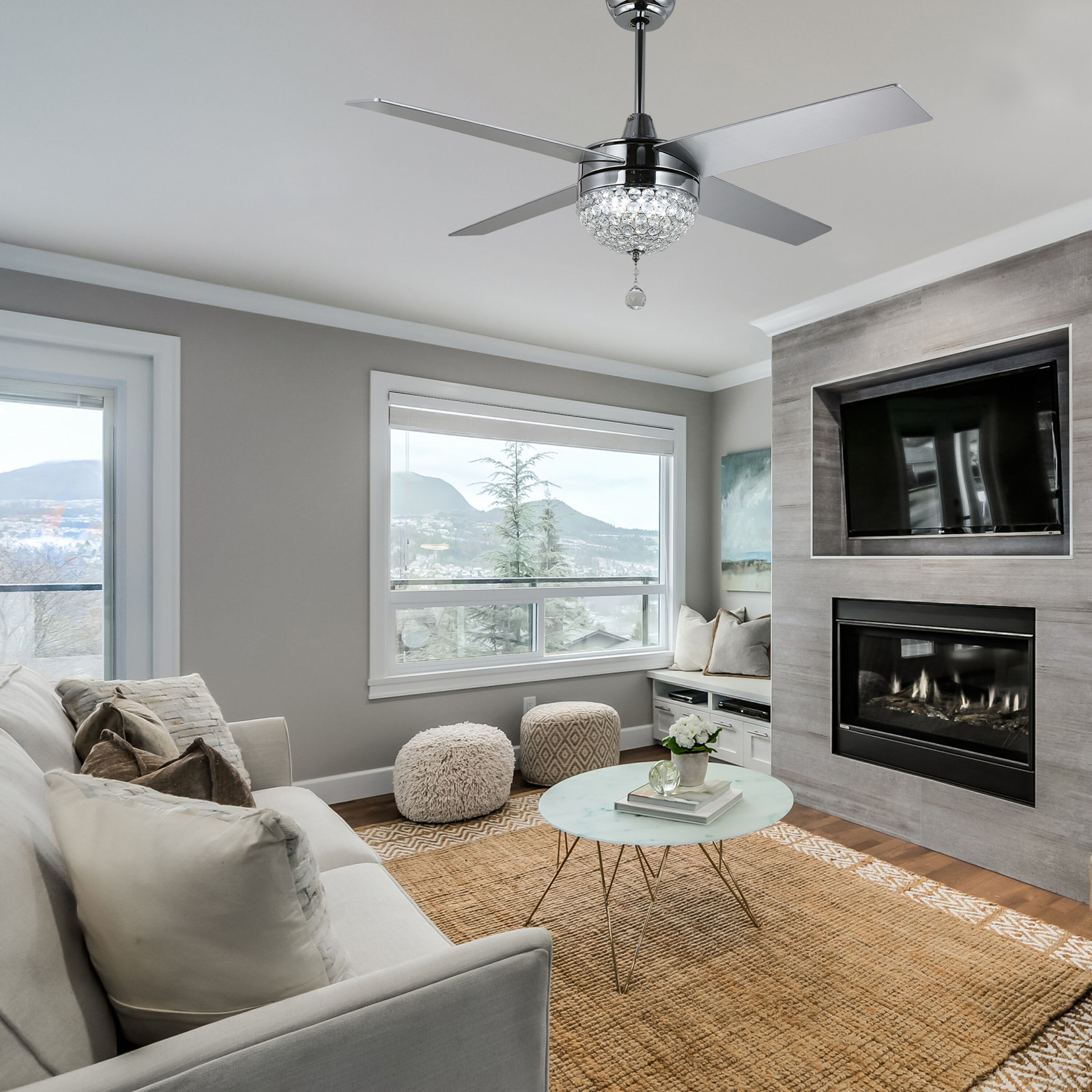 Oaks Decor BD2001-C-52 Ceiling-Fans - View #3