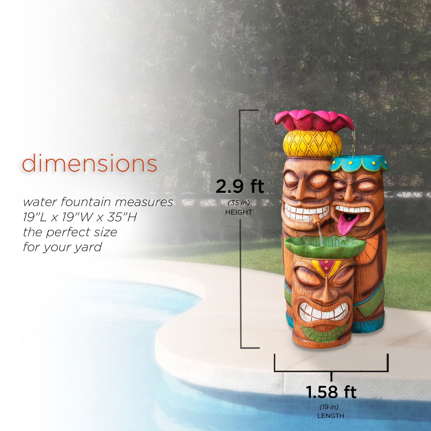 Alpine Corporation LIZ142L fountains - View #3