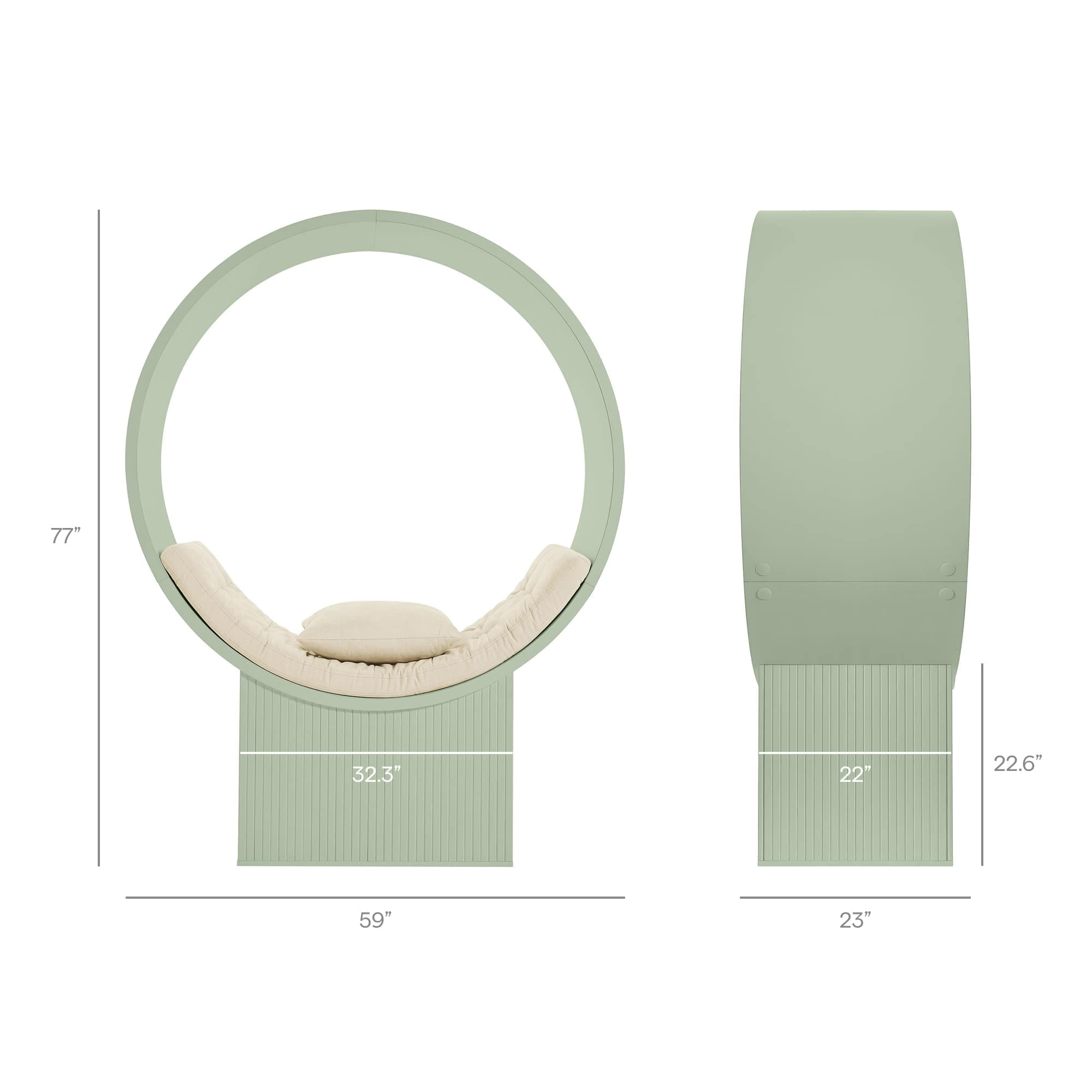 Modway EEI-7727-SGE-IVO chairs - View #3