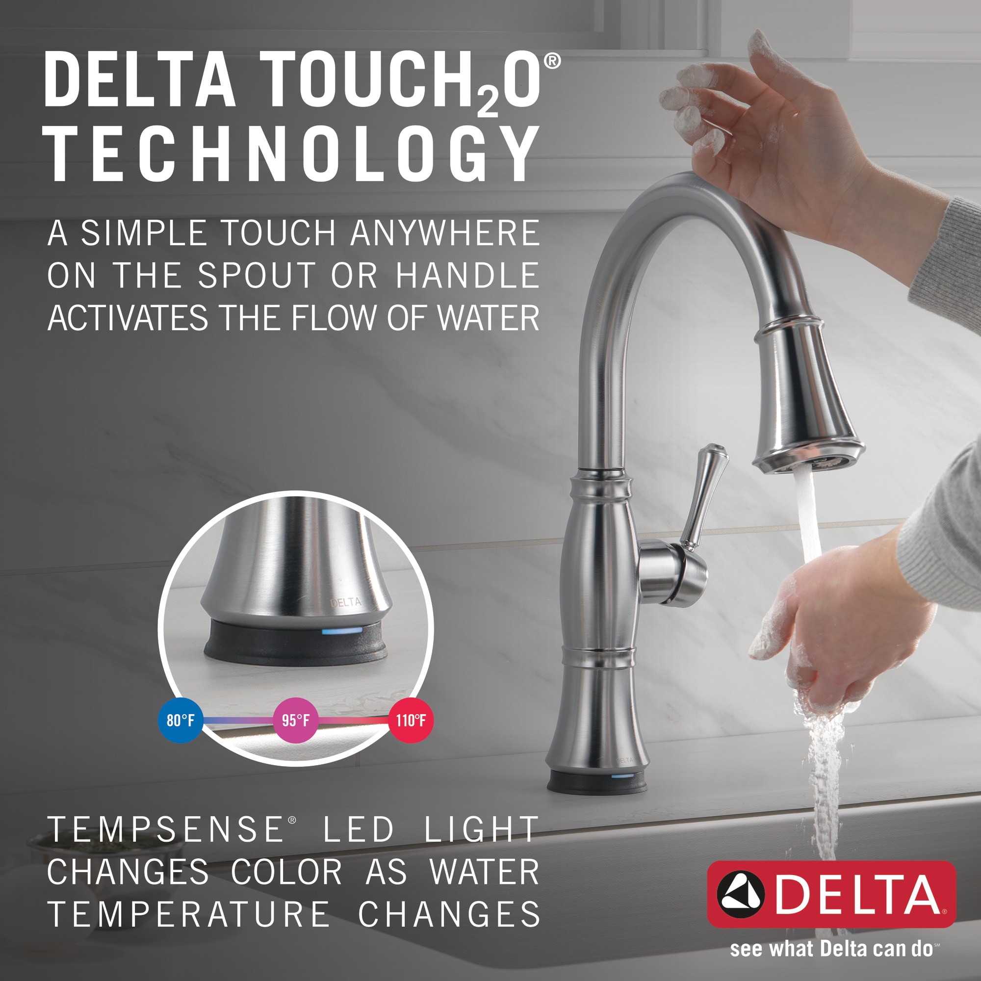 Delta 9197T-AR-PR-DST Kitchen-Faucets - View #5