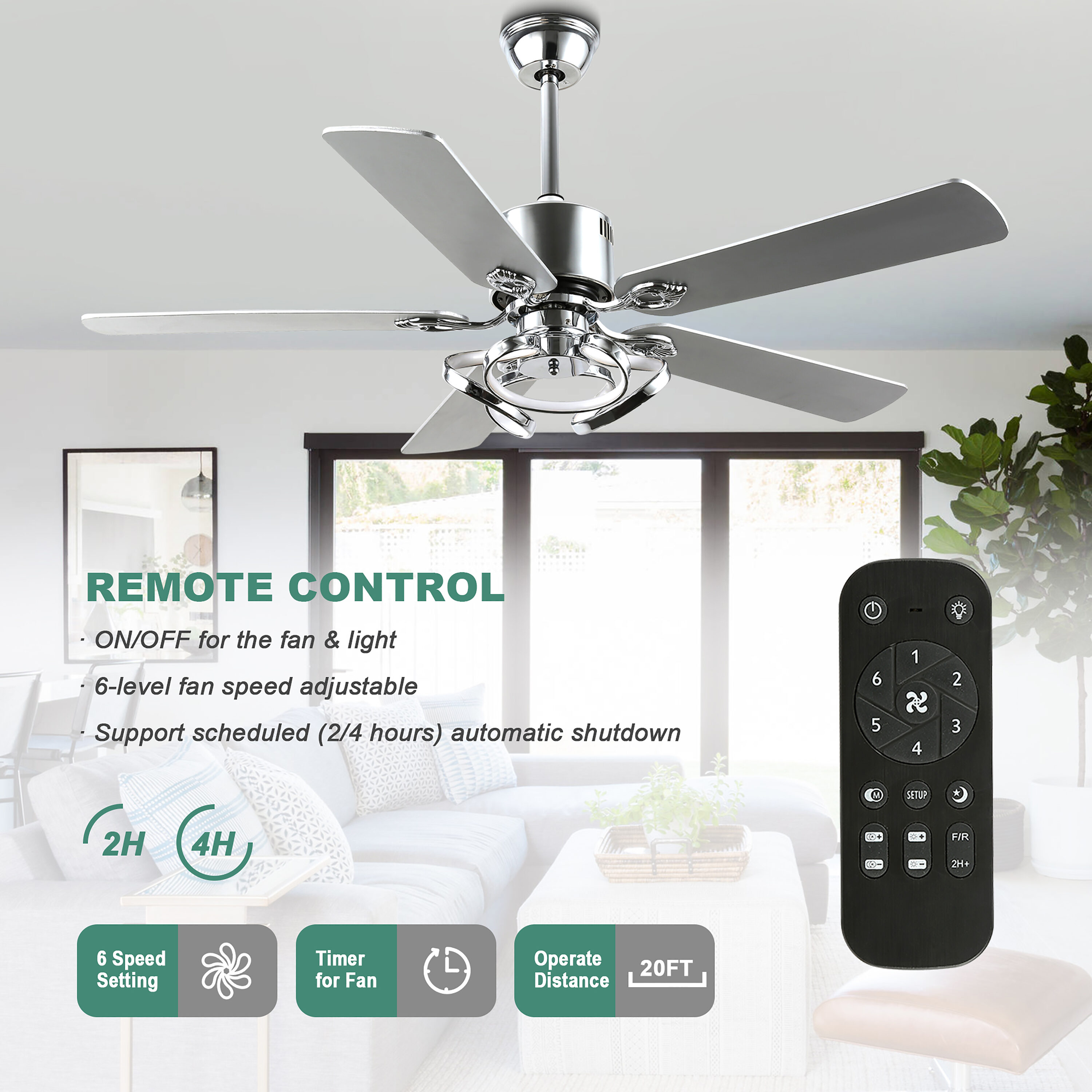 Cusp Barn CS5217-C Ceiling-Fans - View #7
